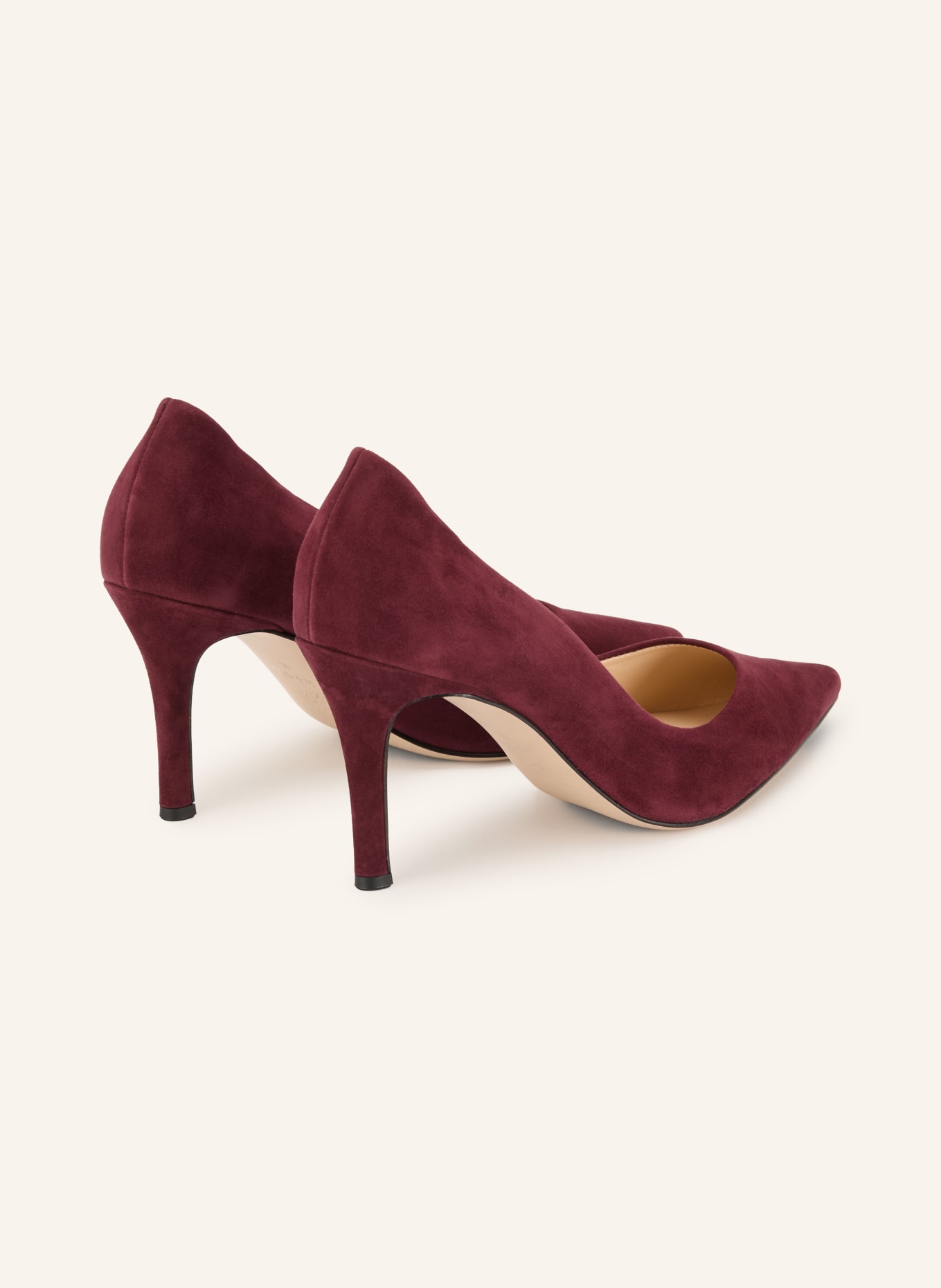 Högl Pumps: DONKERROOD