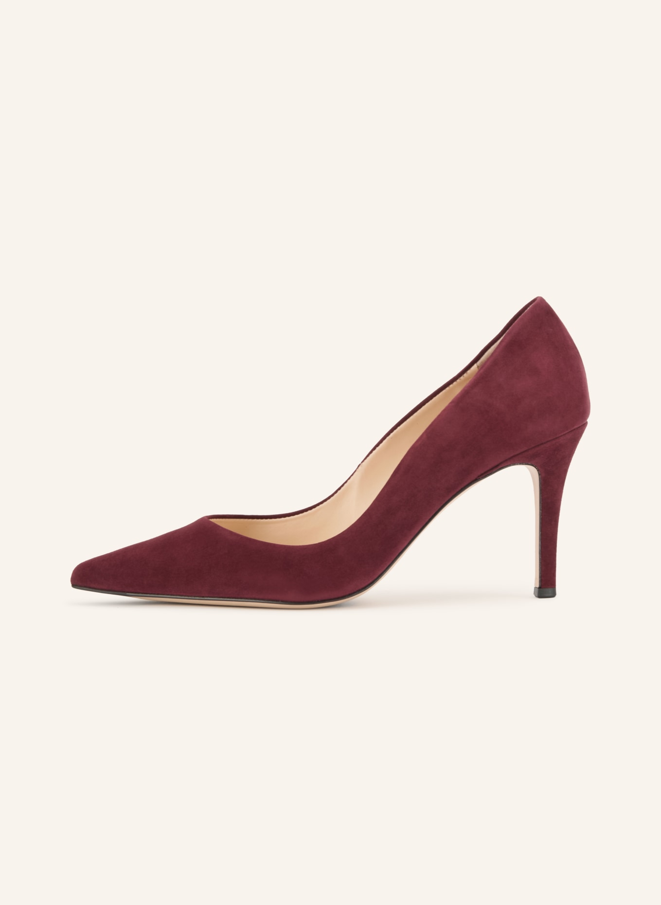 Högl Pumps: DONKERROOD