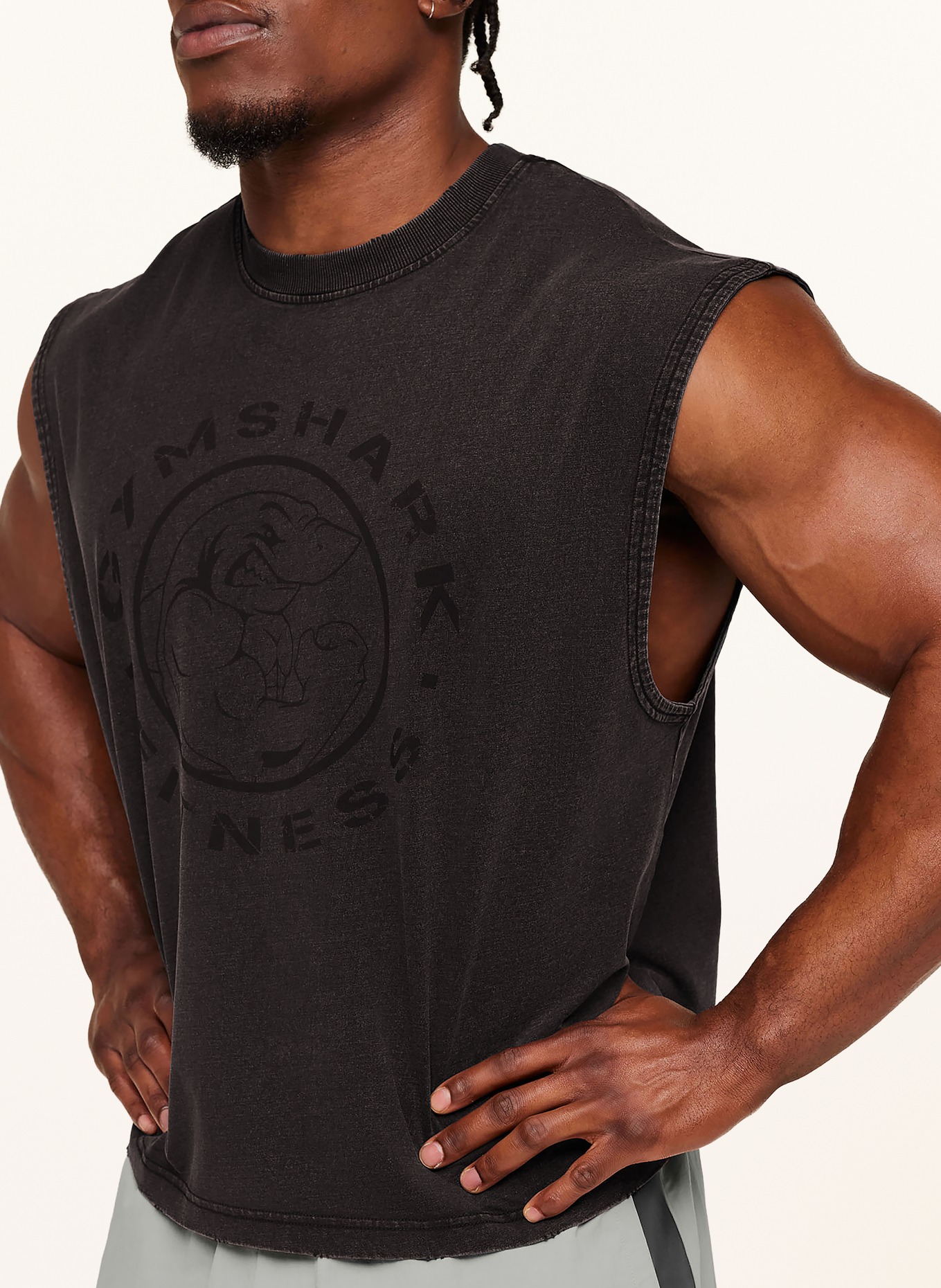 GYMSHARK Débardeur VINTAGE LEGACY: NOIR
