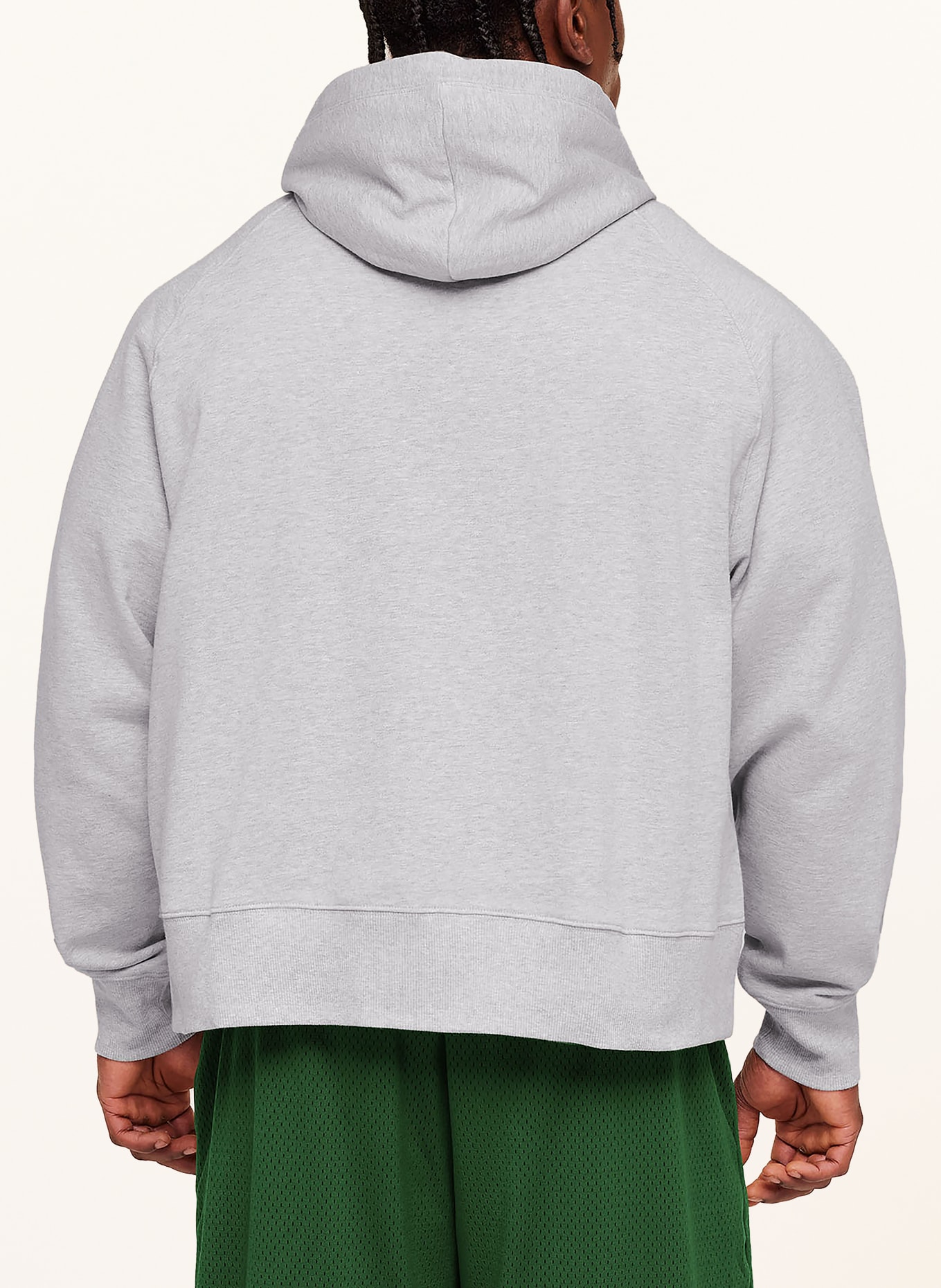 GYMSHARK Hoodie REST DAY RETRO COLLEGIATE: HELLGRAU