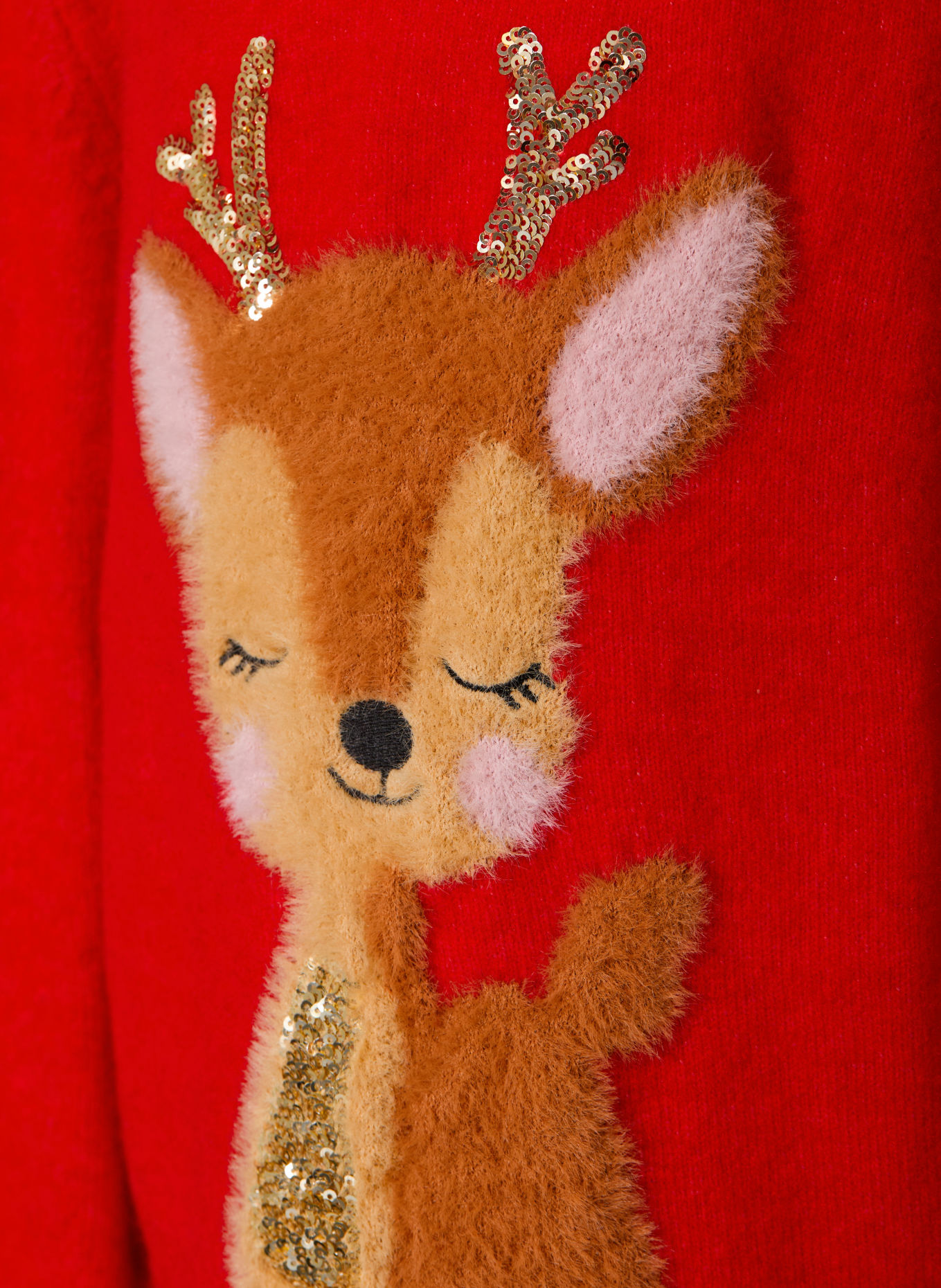 s.Oliver RED Trui met pailletten: ROOD