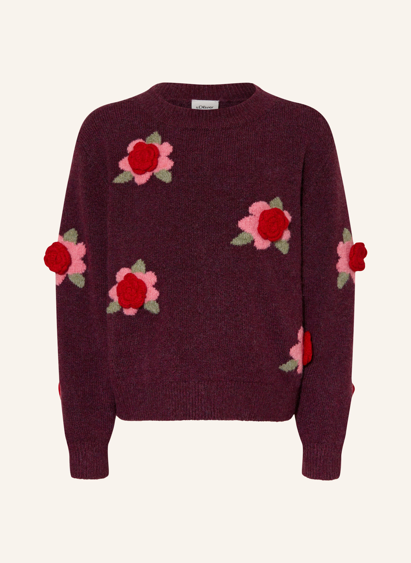 s.Oliver RED Trui: FUCHSIA / ROZE / ROOD