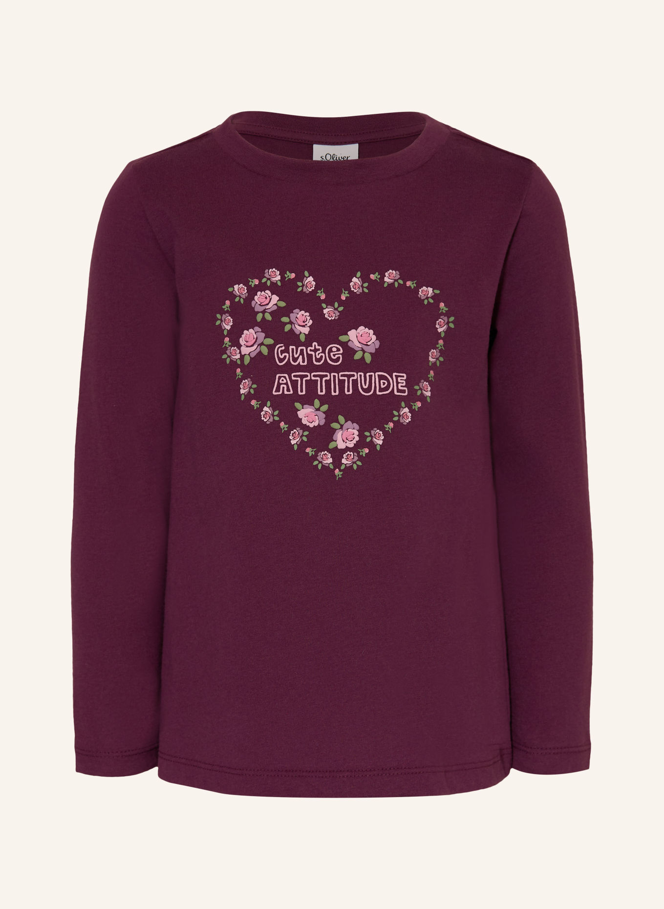 s.Oliver RED Longsleeve: FUCHSIA