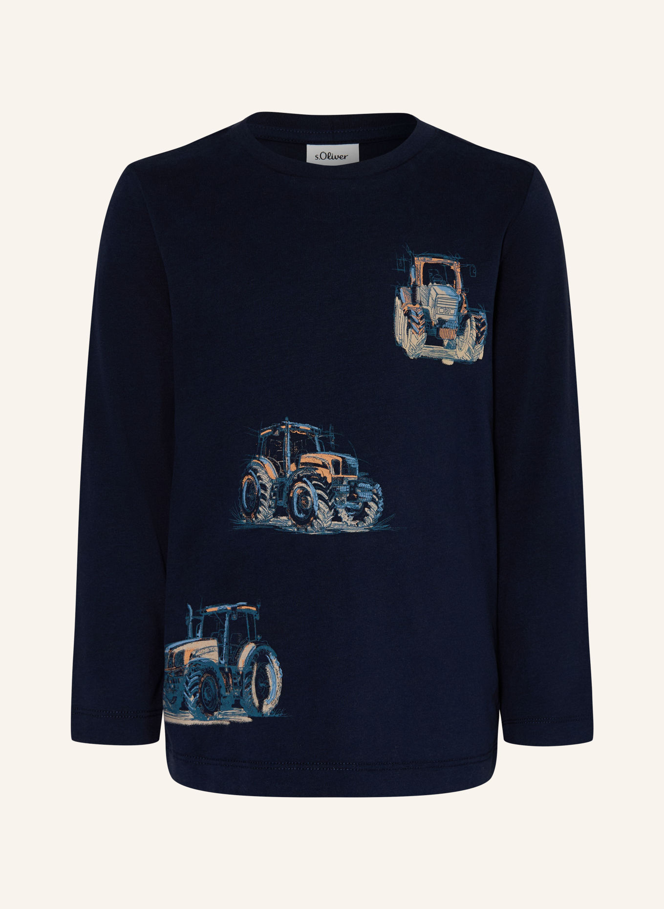 s.Oliver RED Longsleeve: DUNKELBLAU