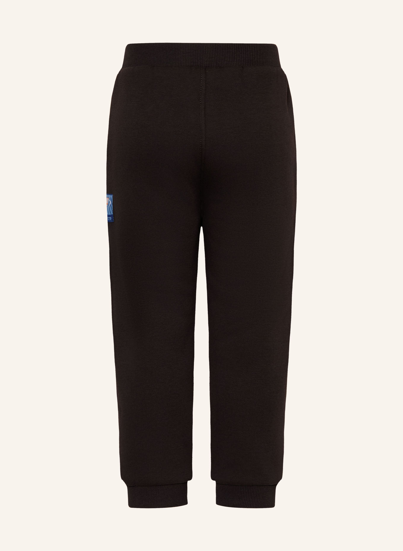 s.Oliver RED Pantalon en molleton: MARRON FONCÉ