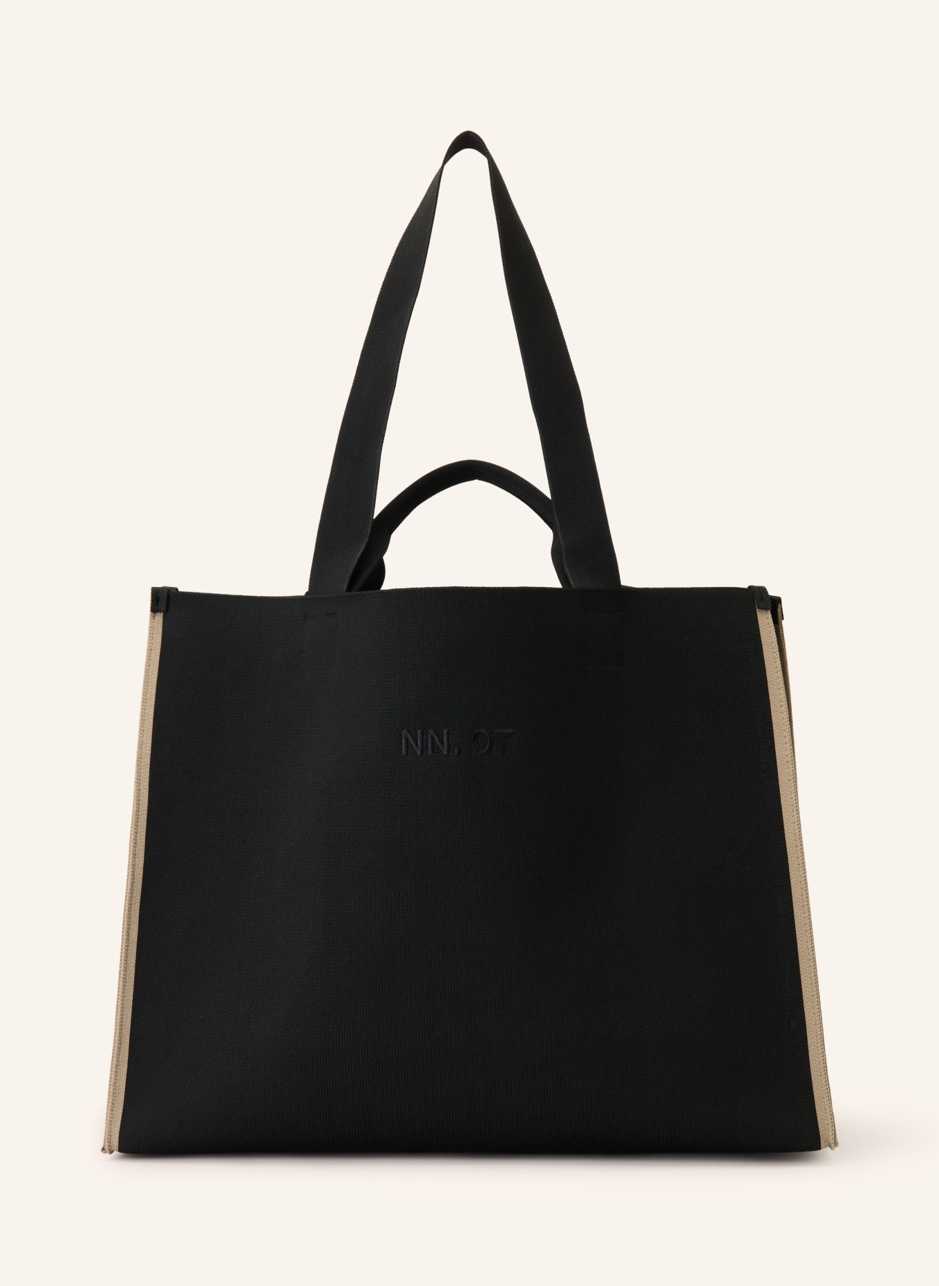 NN.07 Shoppers MARKET: BLACK / TAUPE