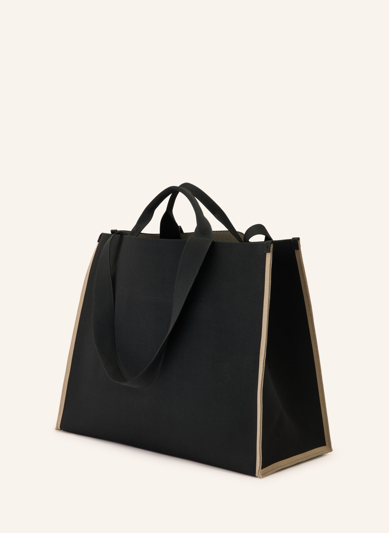 NN.07 Shoppers MARKET: BLACK / TAUPE