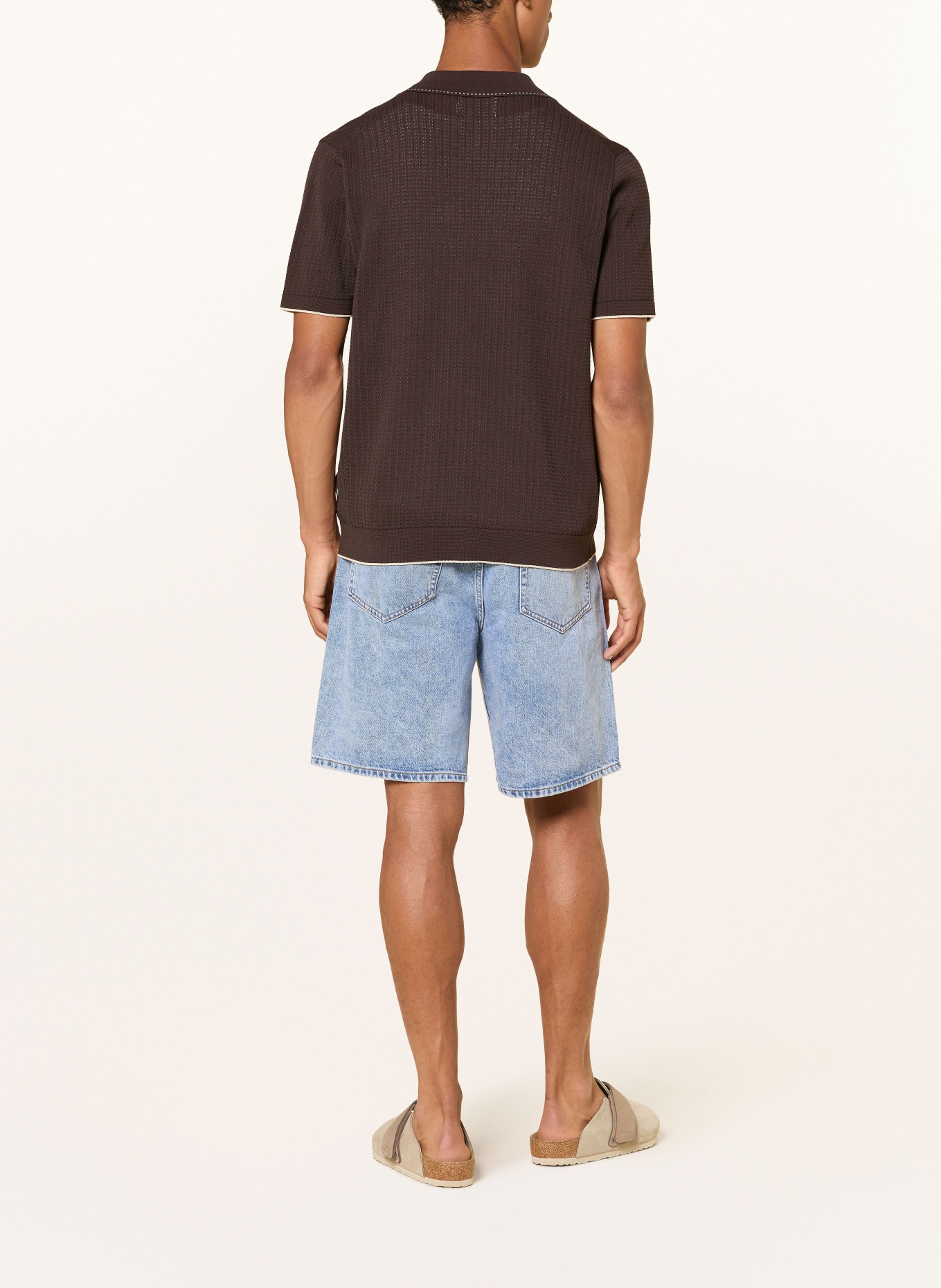 NN.07 OTIS jean shorts: 229 L Blue Washed