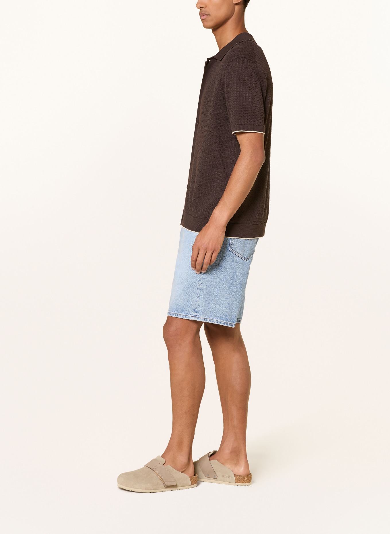 NN.07 OTIS jean shorts: 229 L Blue Washed