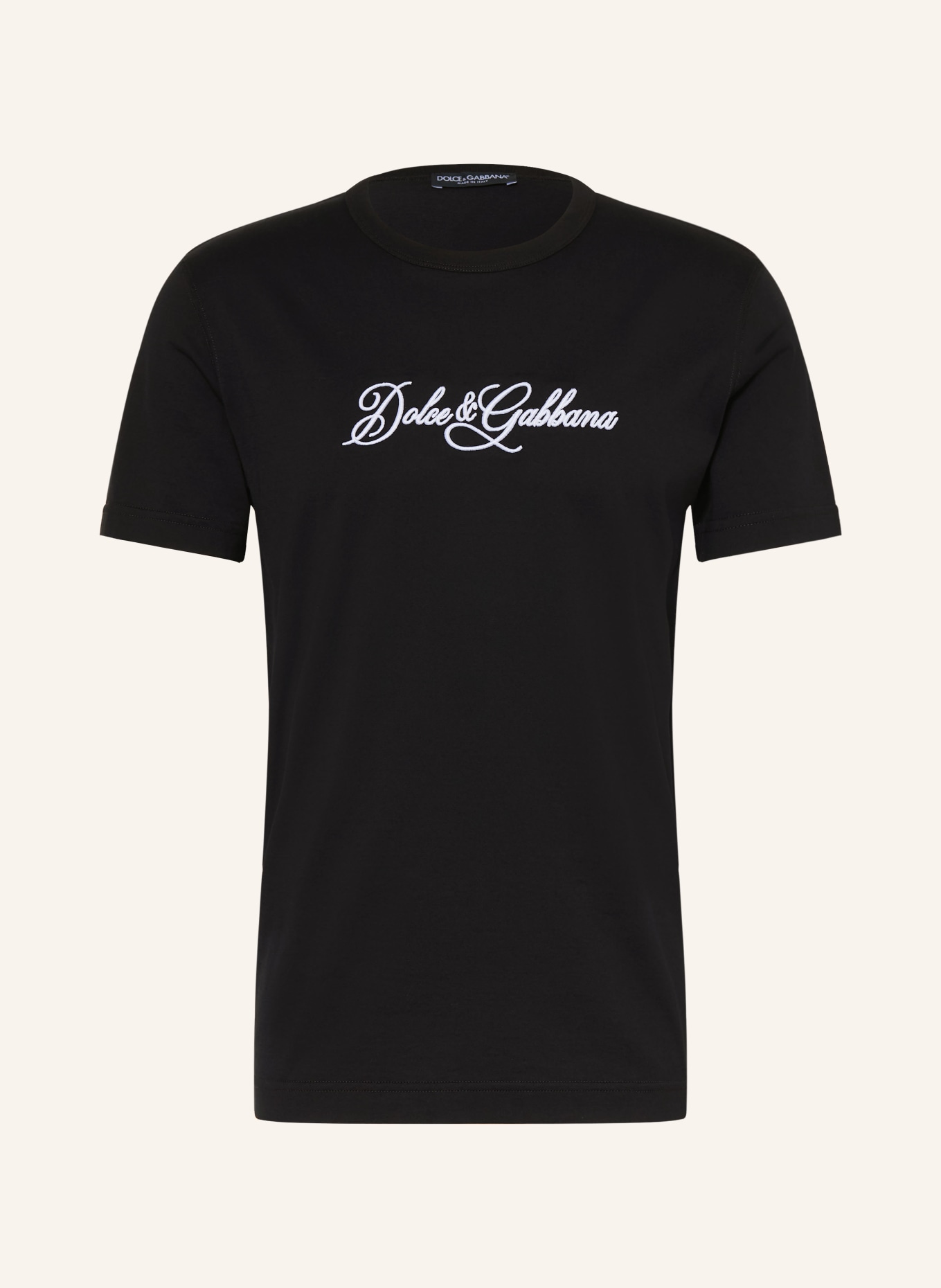 DOLCE & GABBANA T-shirt: BLACK