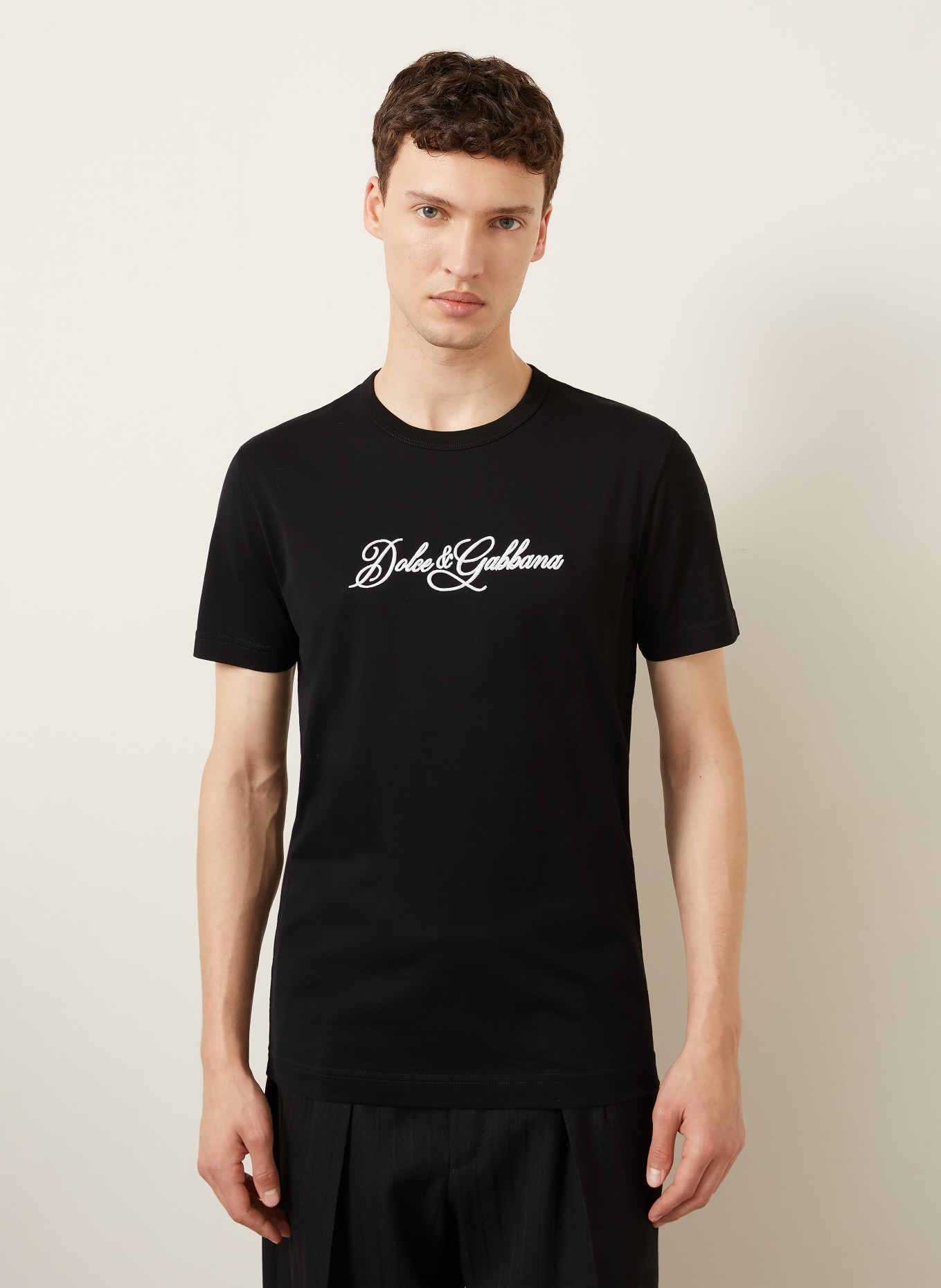 DOLCE & GABBANA T-shirt: BLACK