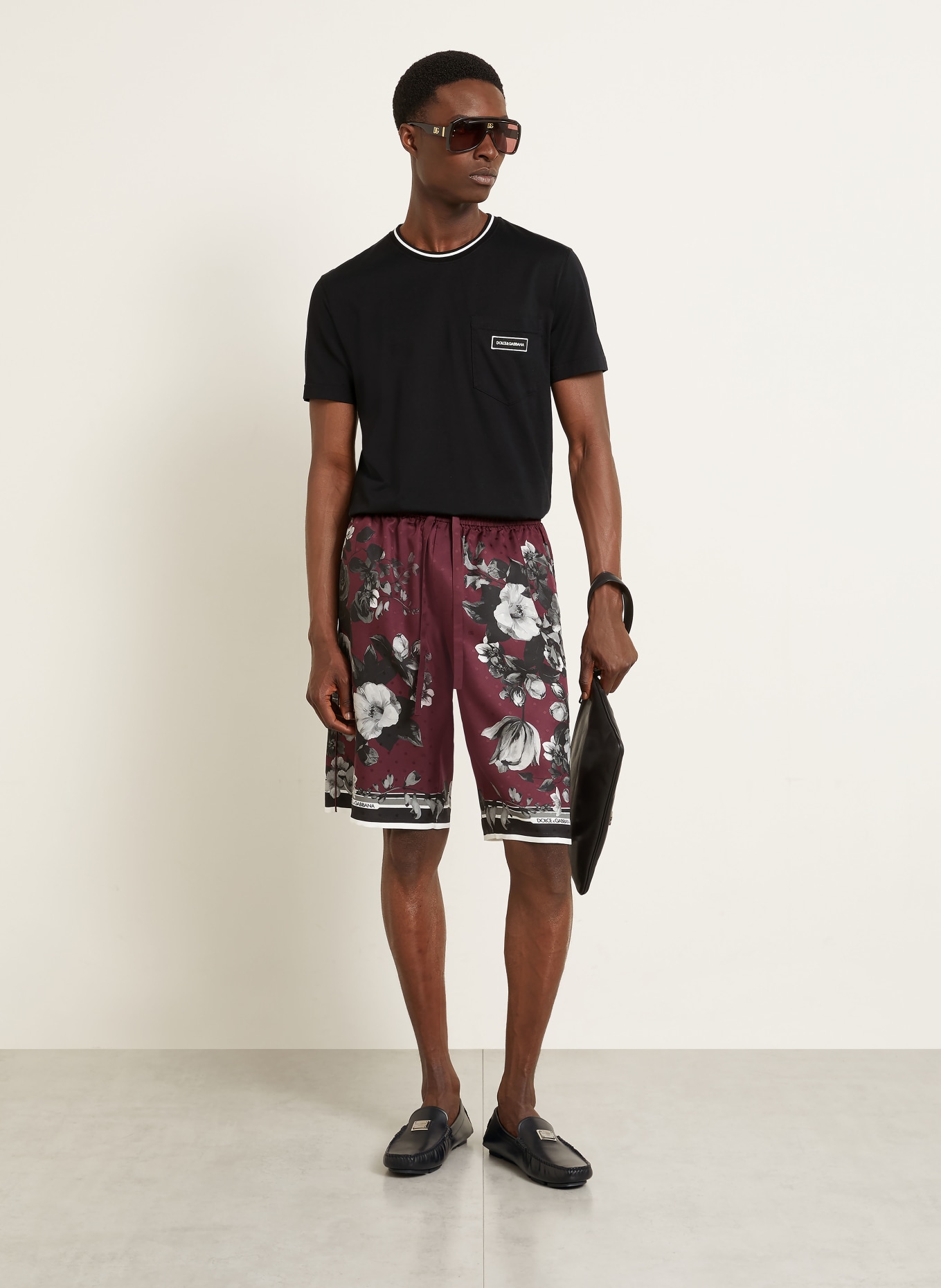 DOLCE & GABBANA Tričko: ČERNÁ