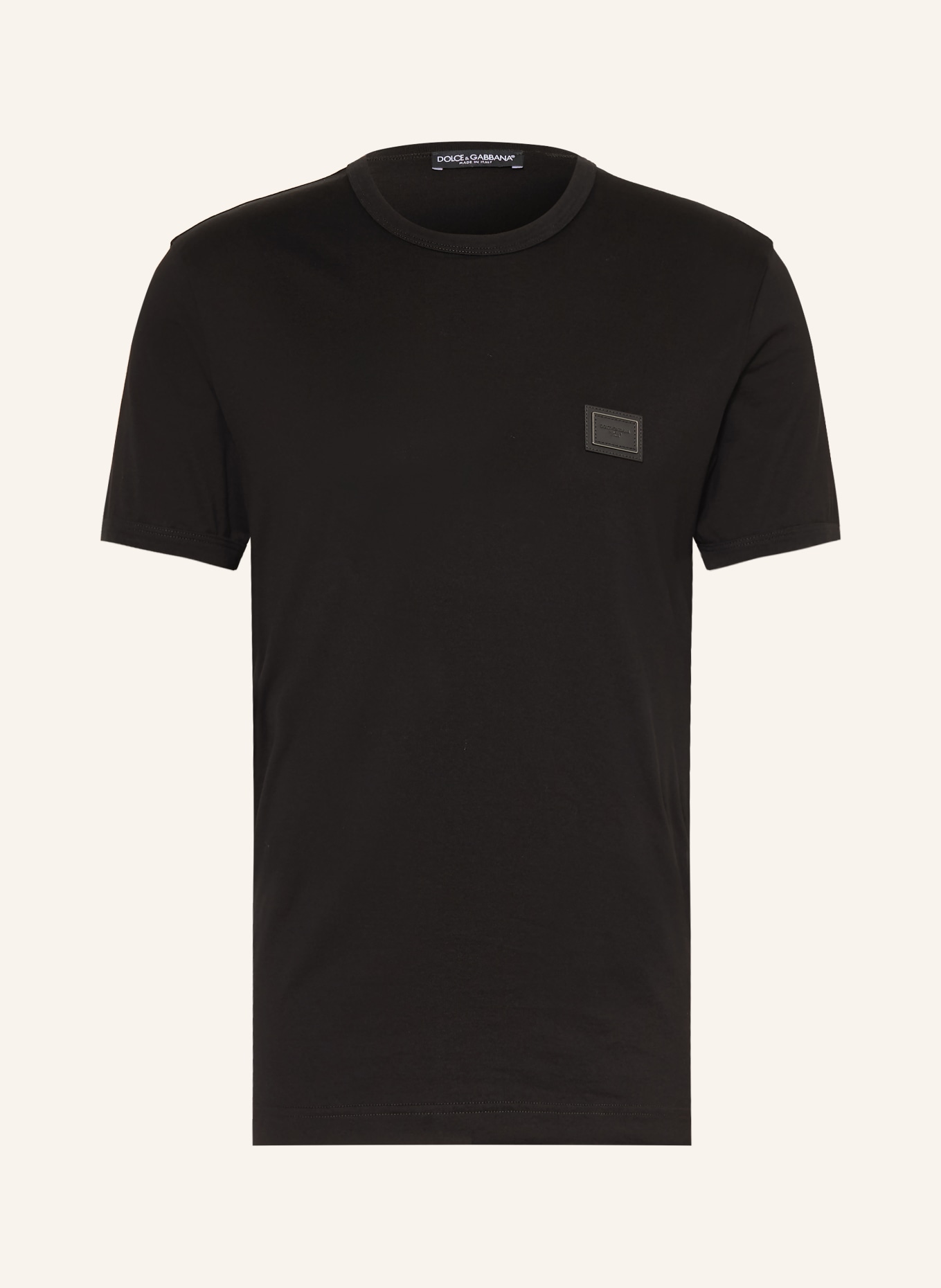 DOLCE & GABBANA T-shirt: ZWART