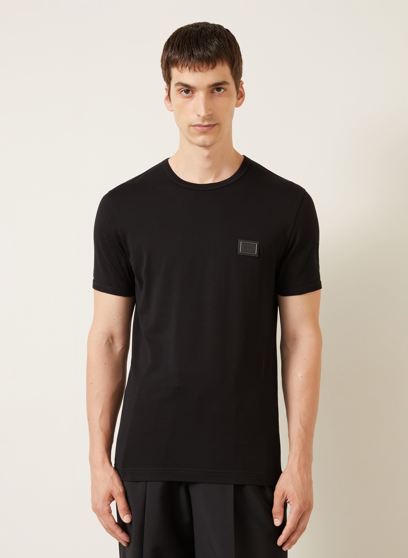 DOLCE & GABBANA T-shirt: ZWART