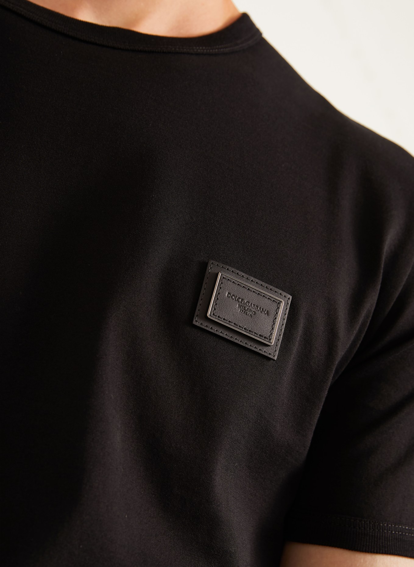 DOLCE & GABBANA T-shirt: ZWART