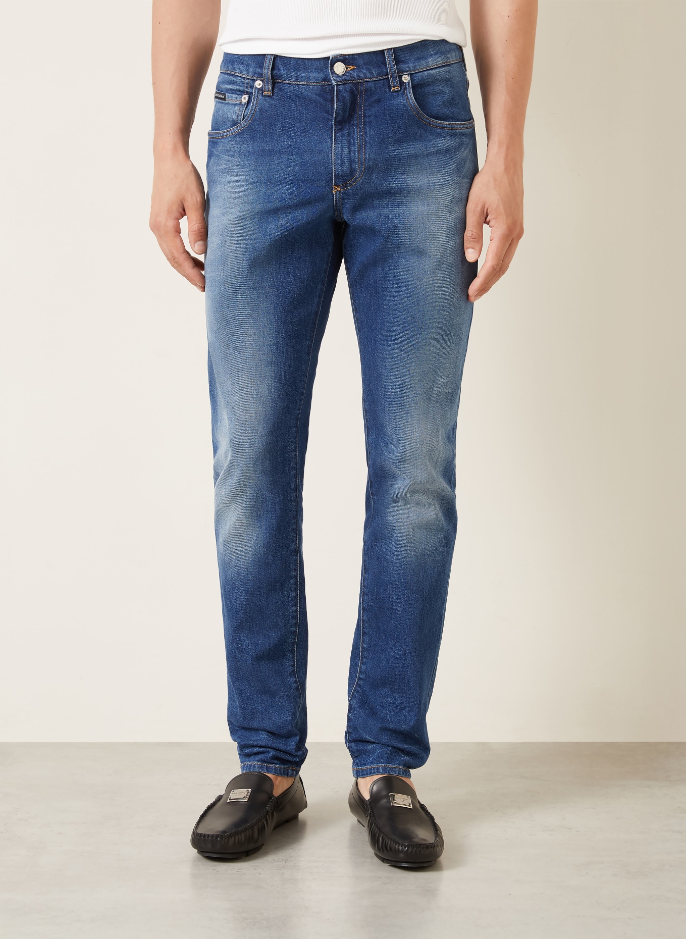 DOLCE & GABBANA Jean slim fit: S9001 VARIANTE ABBINATA