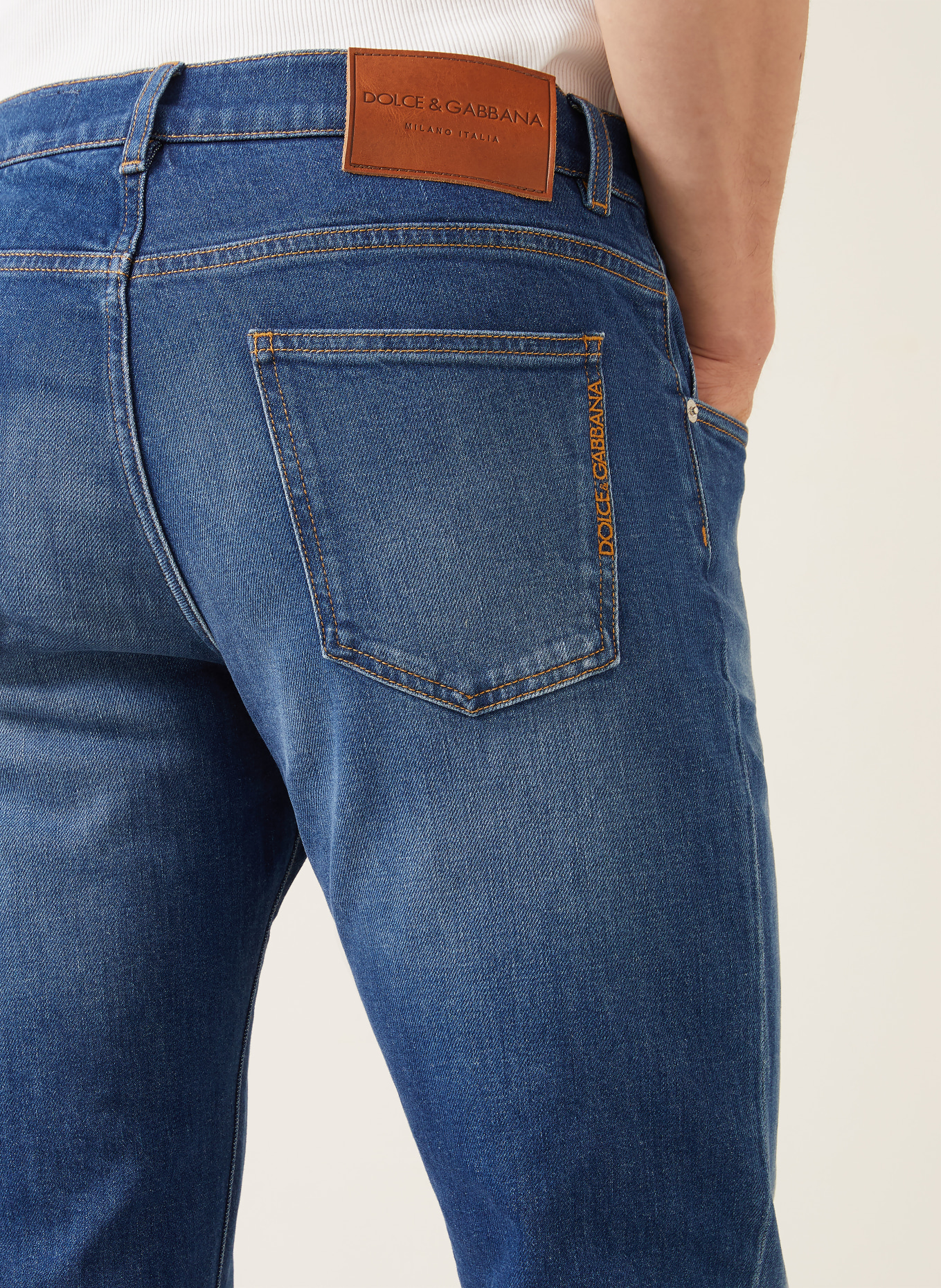 DOLCE & GABBANA Jean slim fit: S9001 VARIANTE ABBINATA