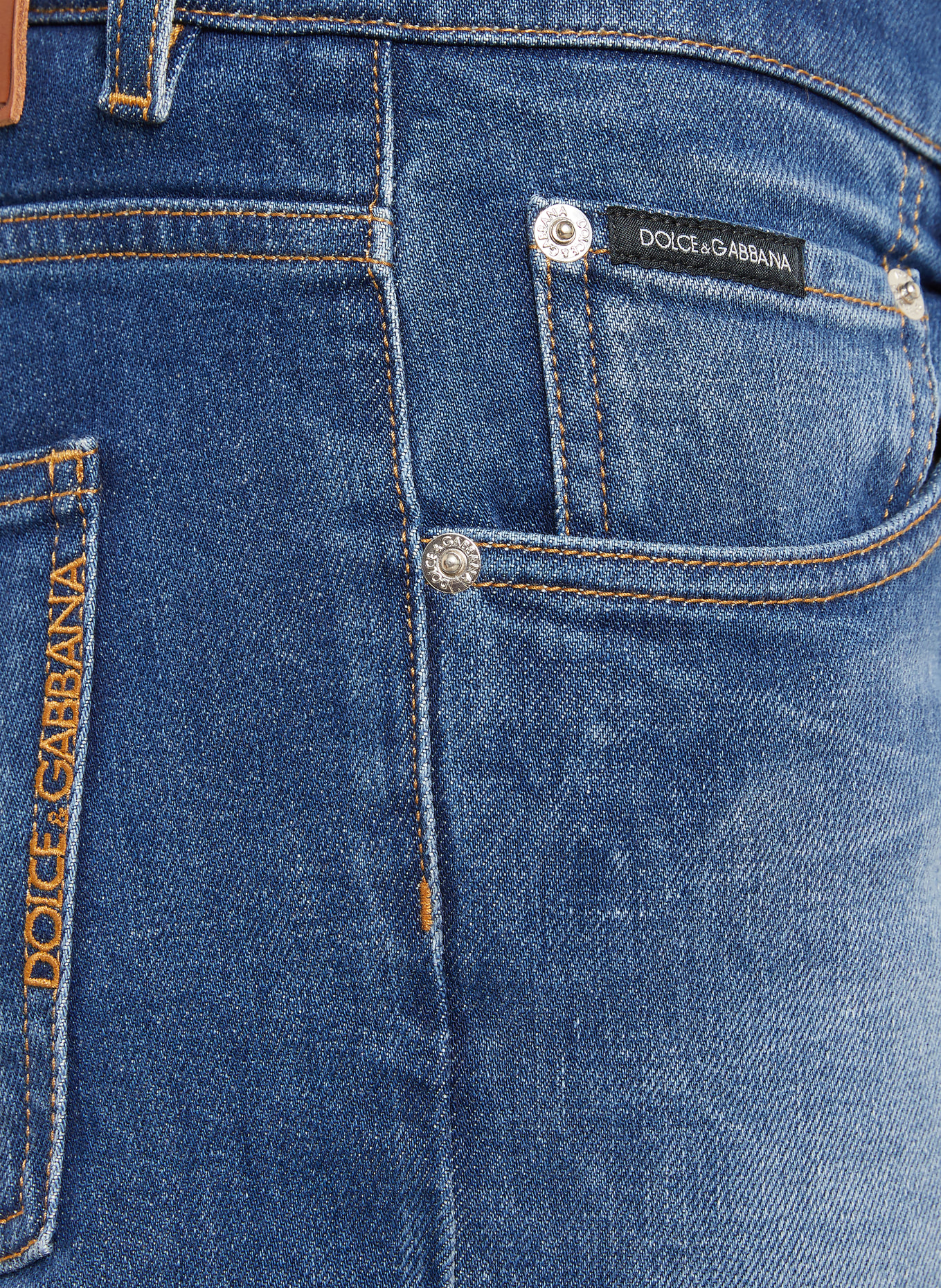 DOLCE & GABBANA Jean slim fit: S9001 VARIANTE ABBINATA