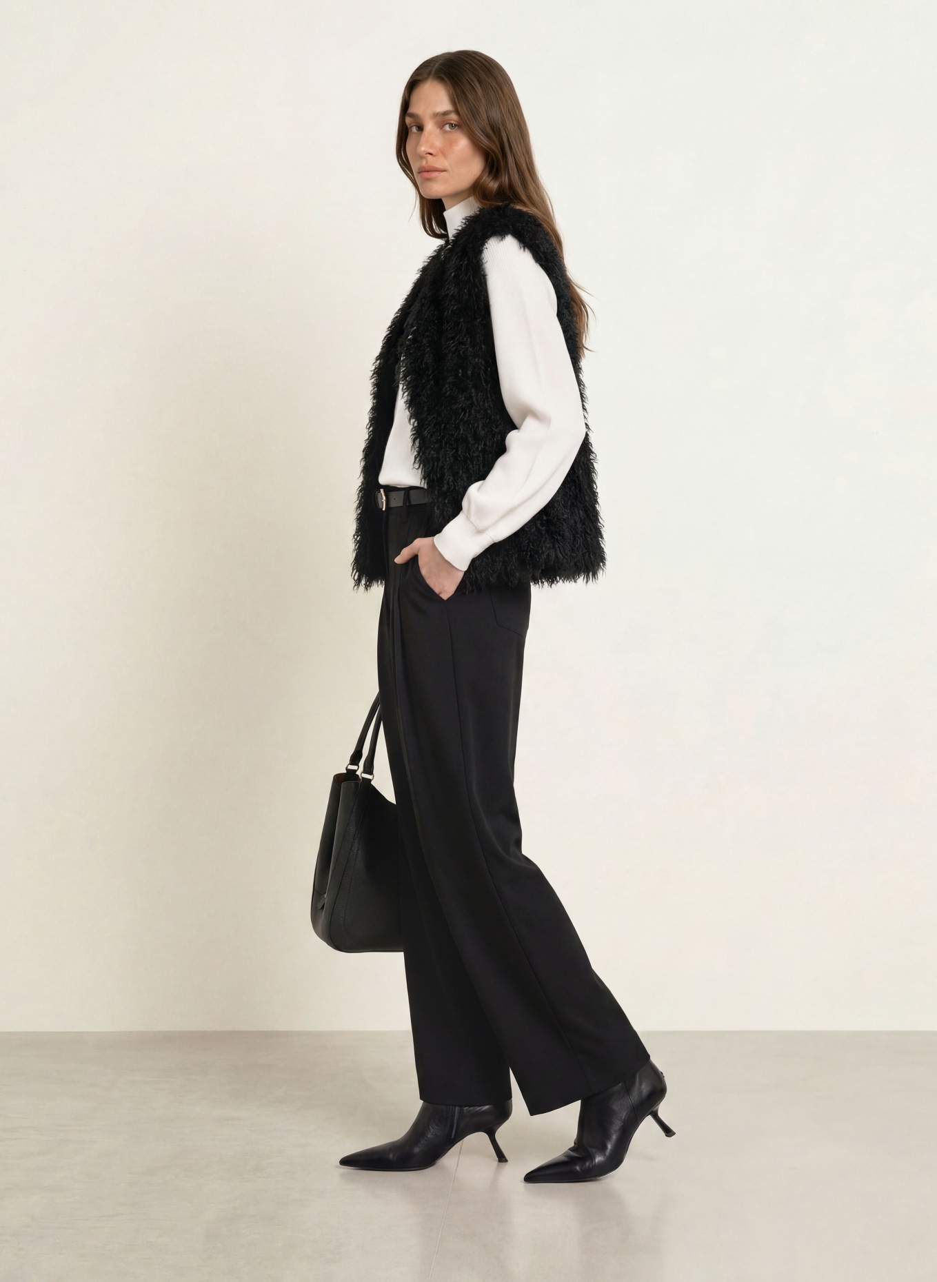 CAMBIO Marlenehose ELEVEN: SCHWARZ