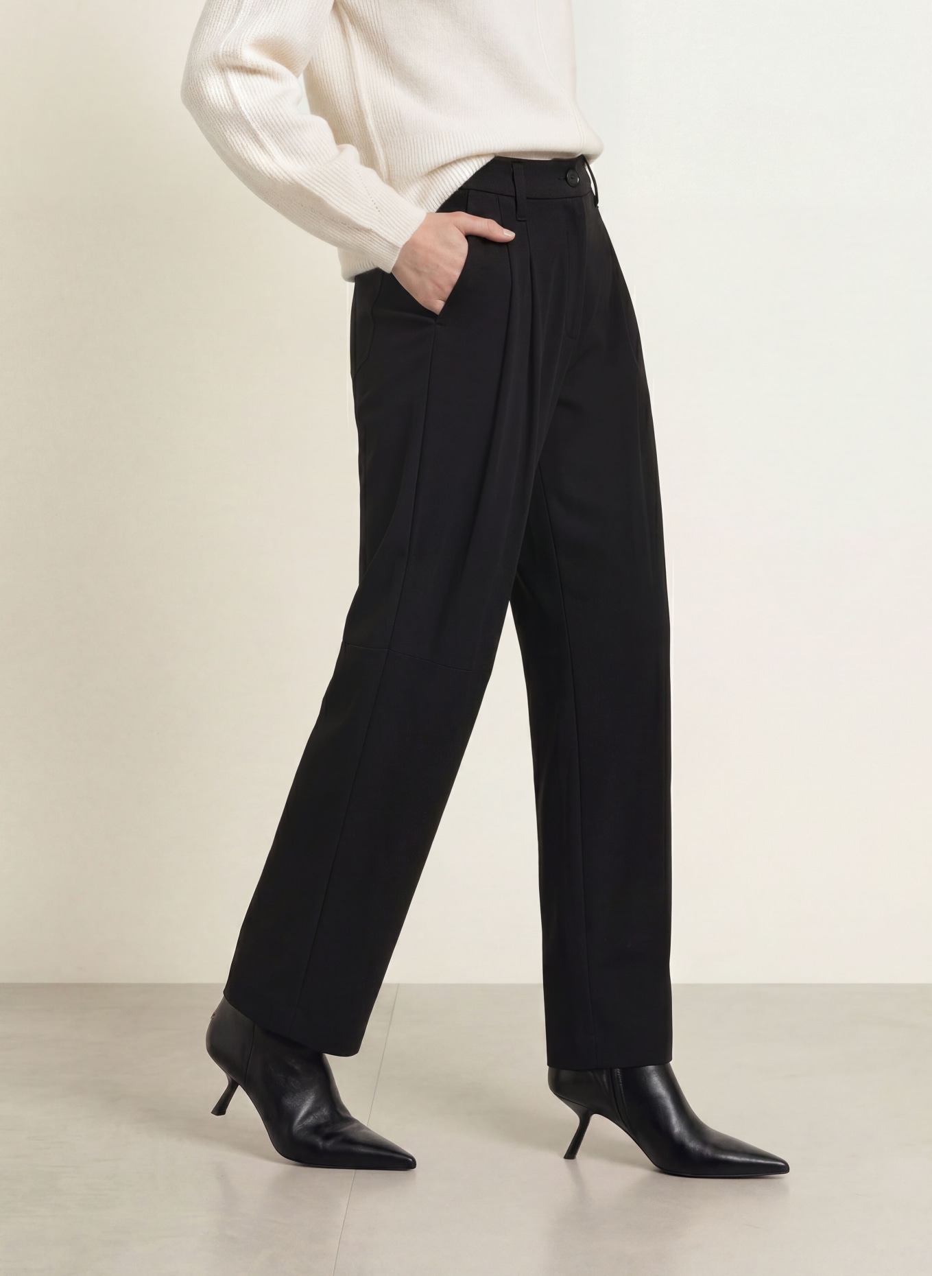 CAMBIO Marlenehose ELEVEN: SCHWARZ