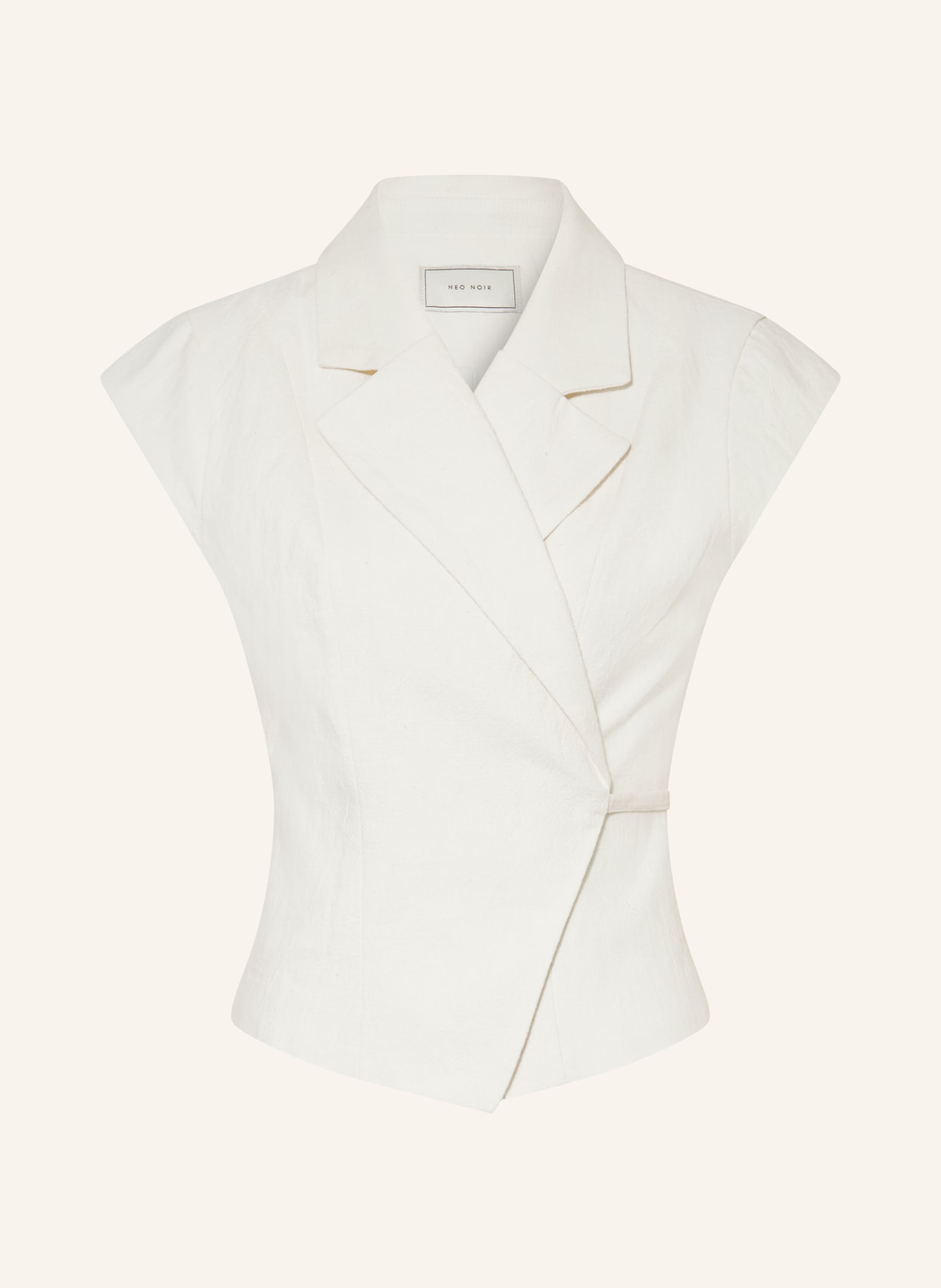 NEO NOIR SALIMA Vest: WHITE