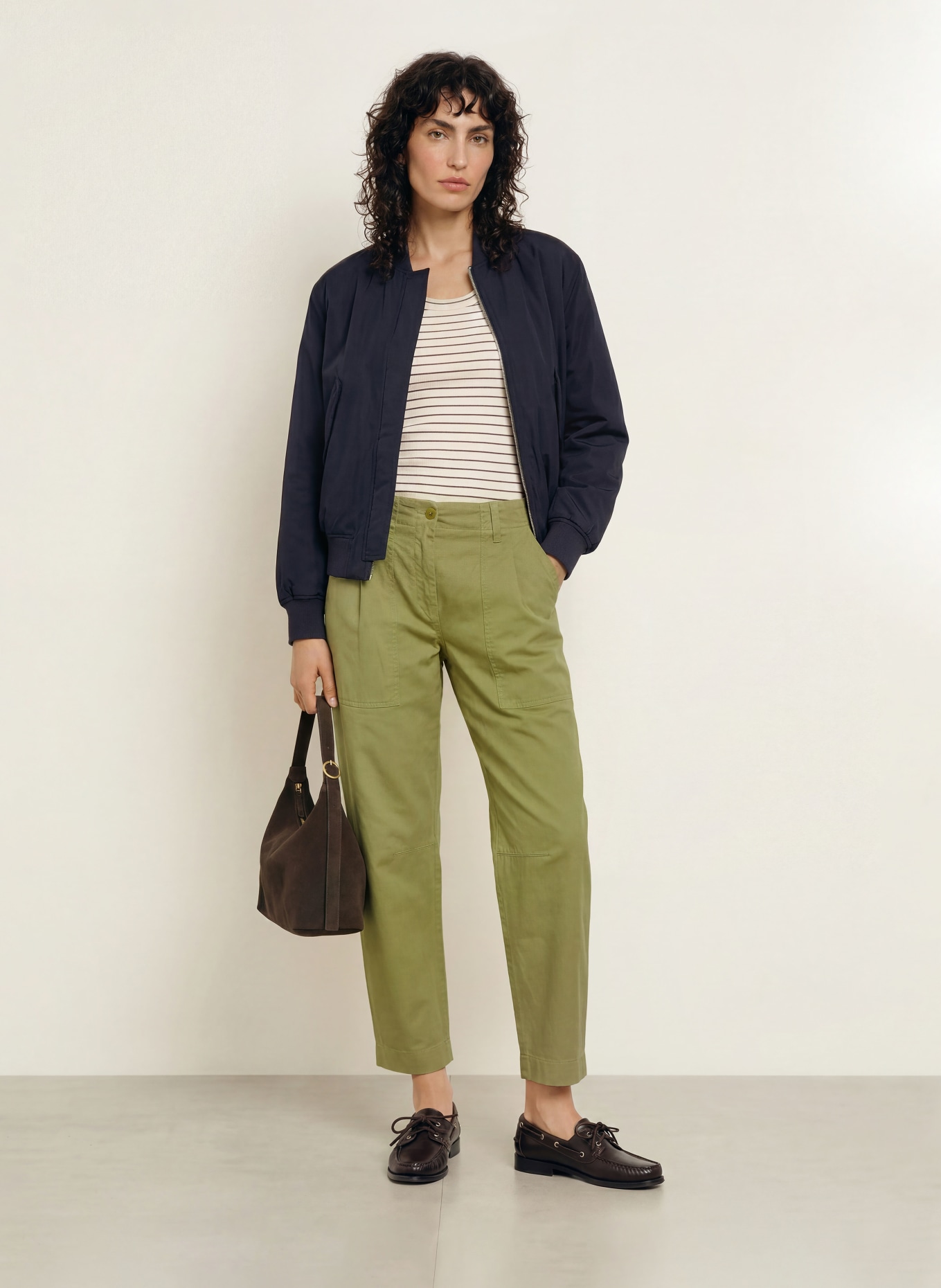 CAMBIO Pantalon OCTOBER: OLIVE