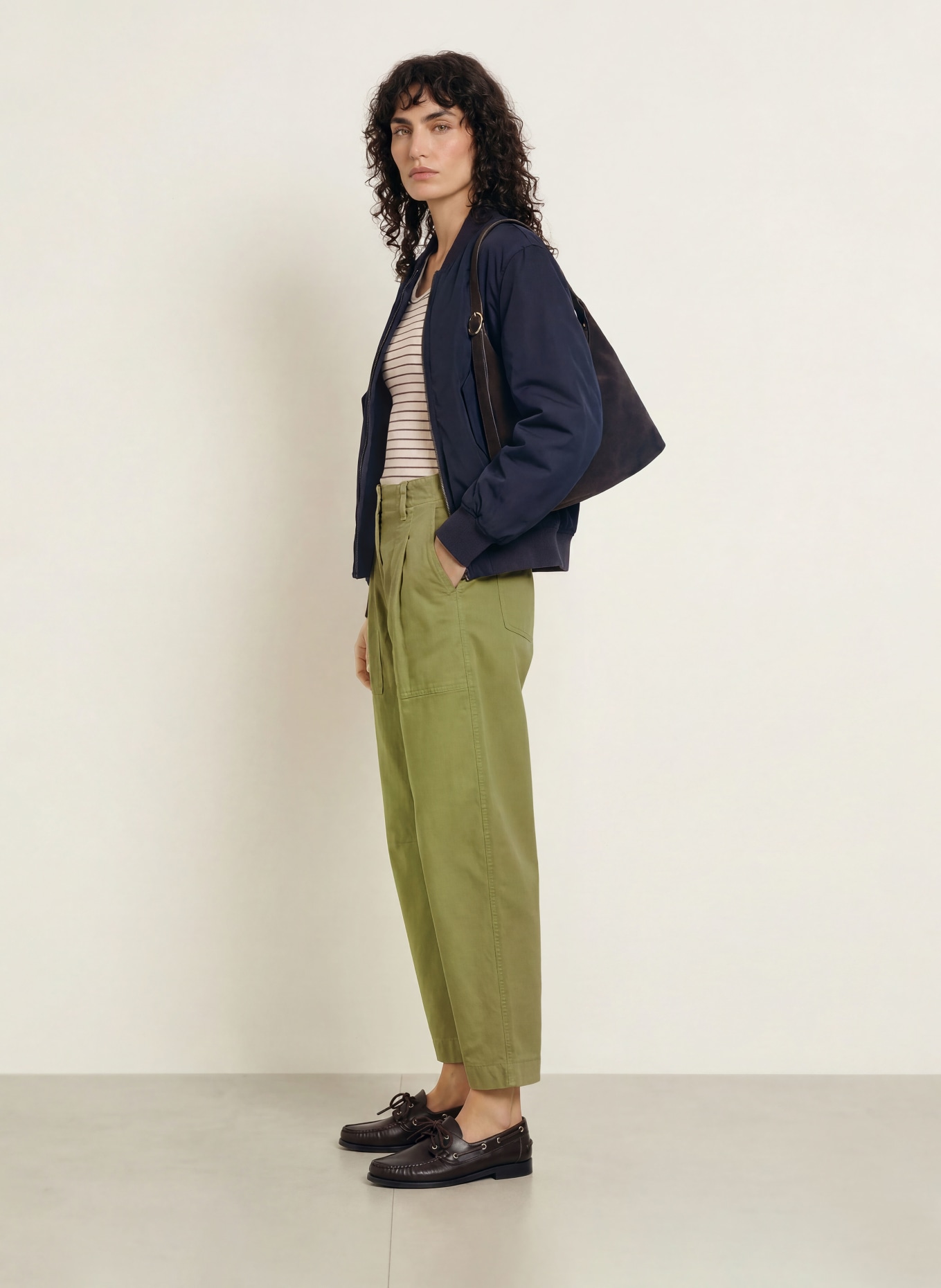 CAMBIO Pantalon OCTOBER: OLIVE