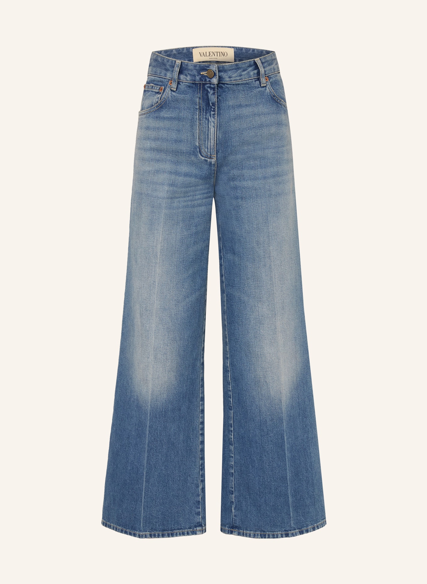 VALENTINO Flared jeans: 558 MEDIUM BLUE DENIM