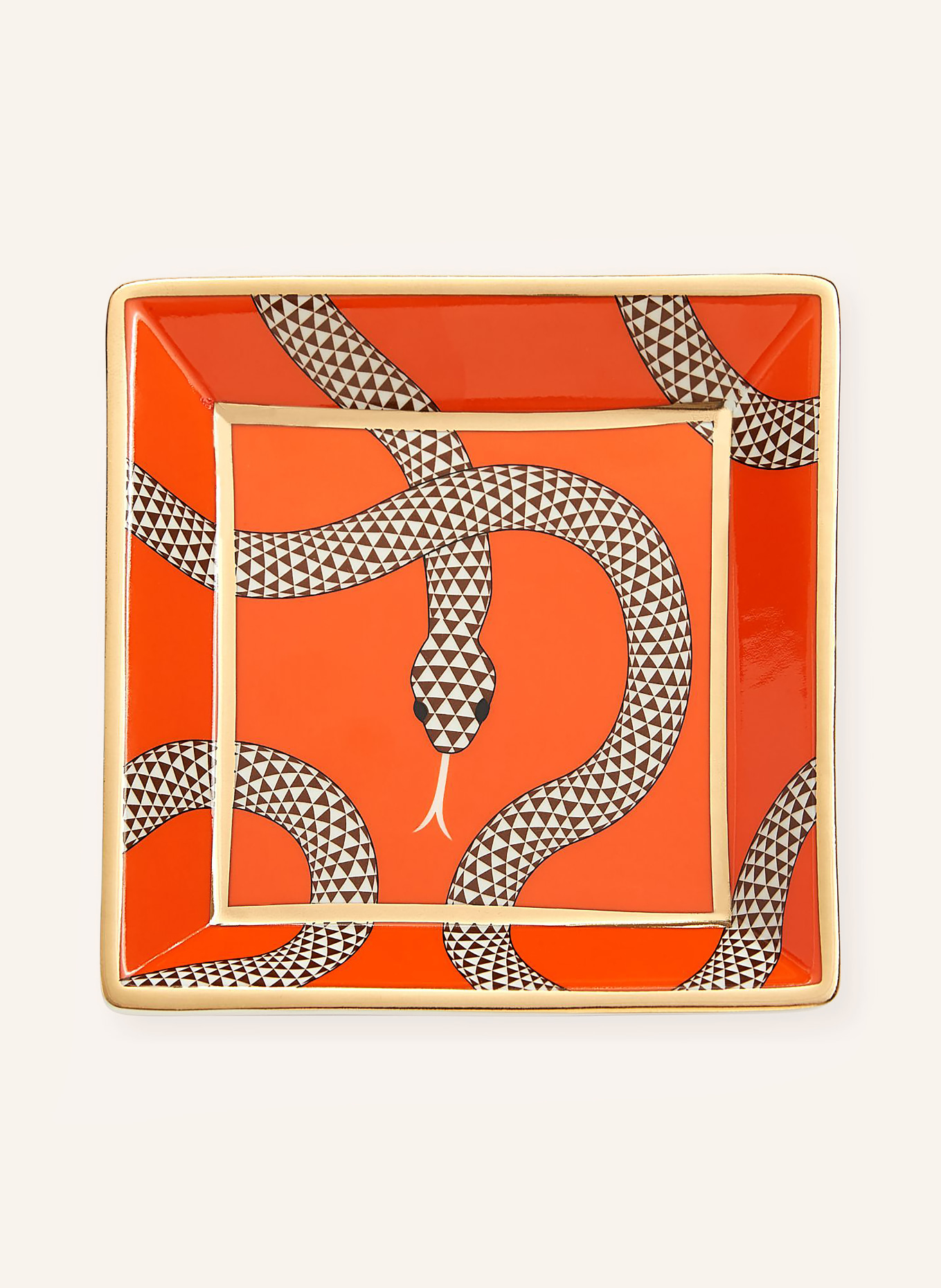 JONATHAN ADLER Podnos EDEN: ORANŽOVÁ