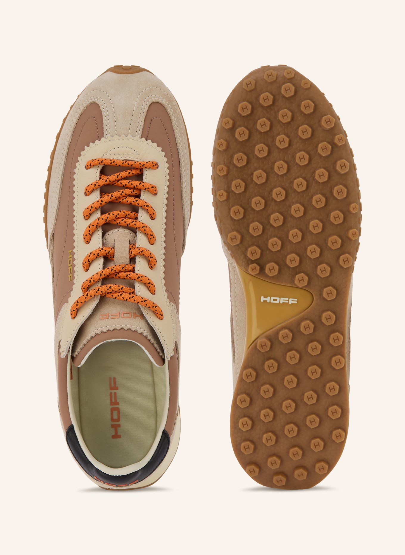 HOFF Sneaker BRIDGE MKII: TAUPE / BEIGE / SCHWARZ