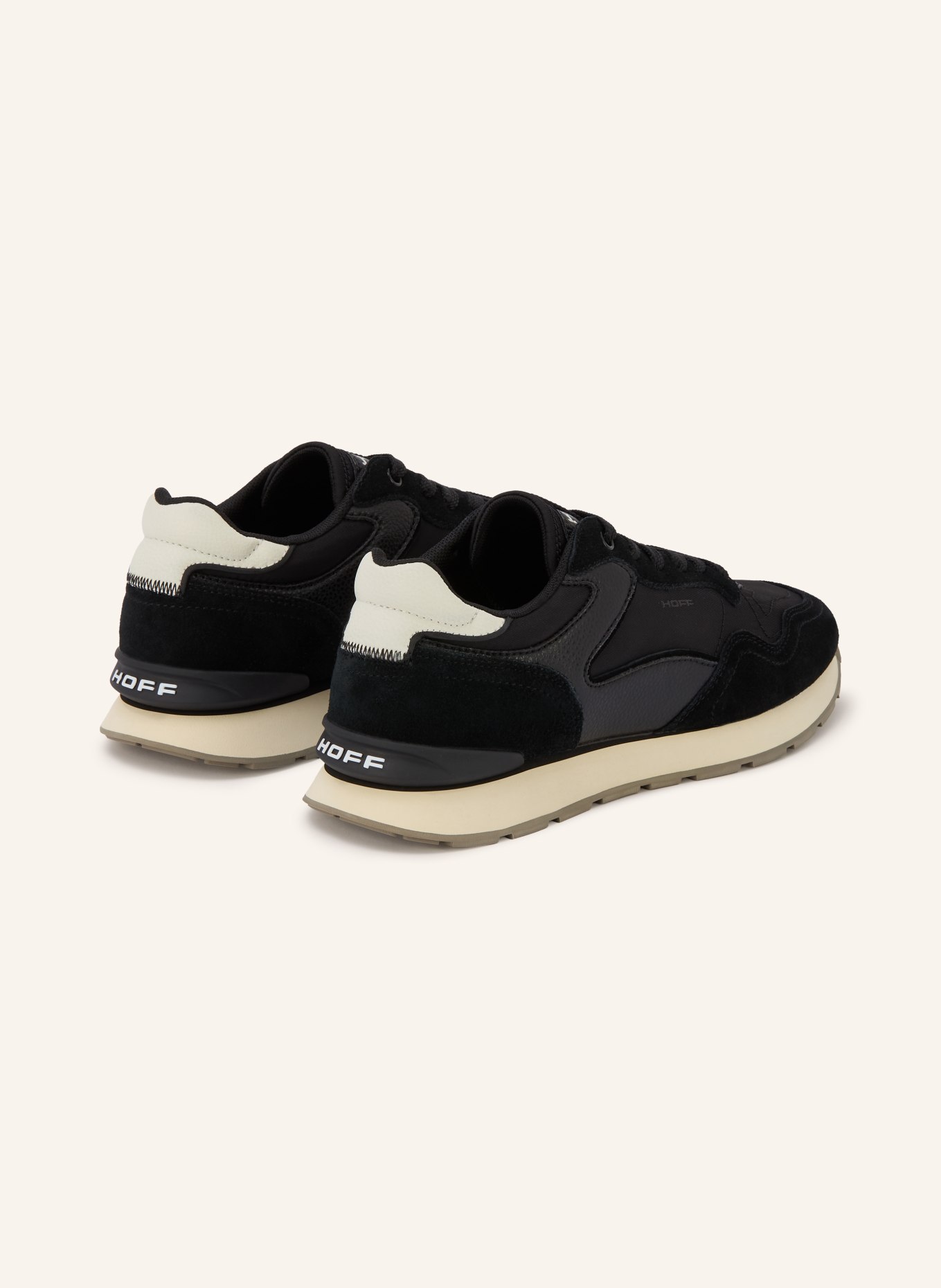 HOFF Sneakersy CITY: ČERNÁ / BÍLÁ