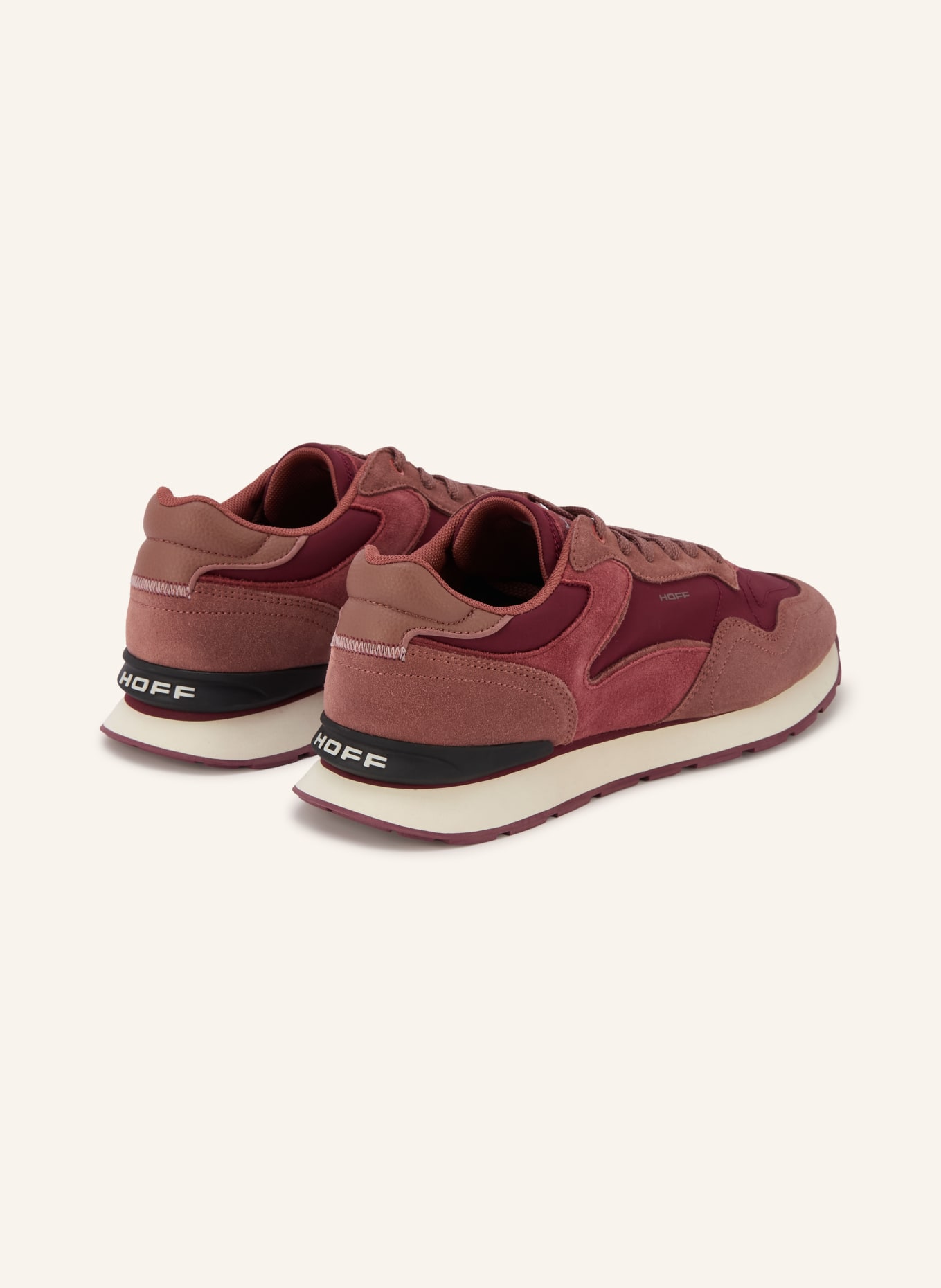 HOFF Sneakersy CITY: TMAVĚ ČERVENÁ