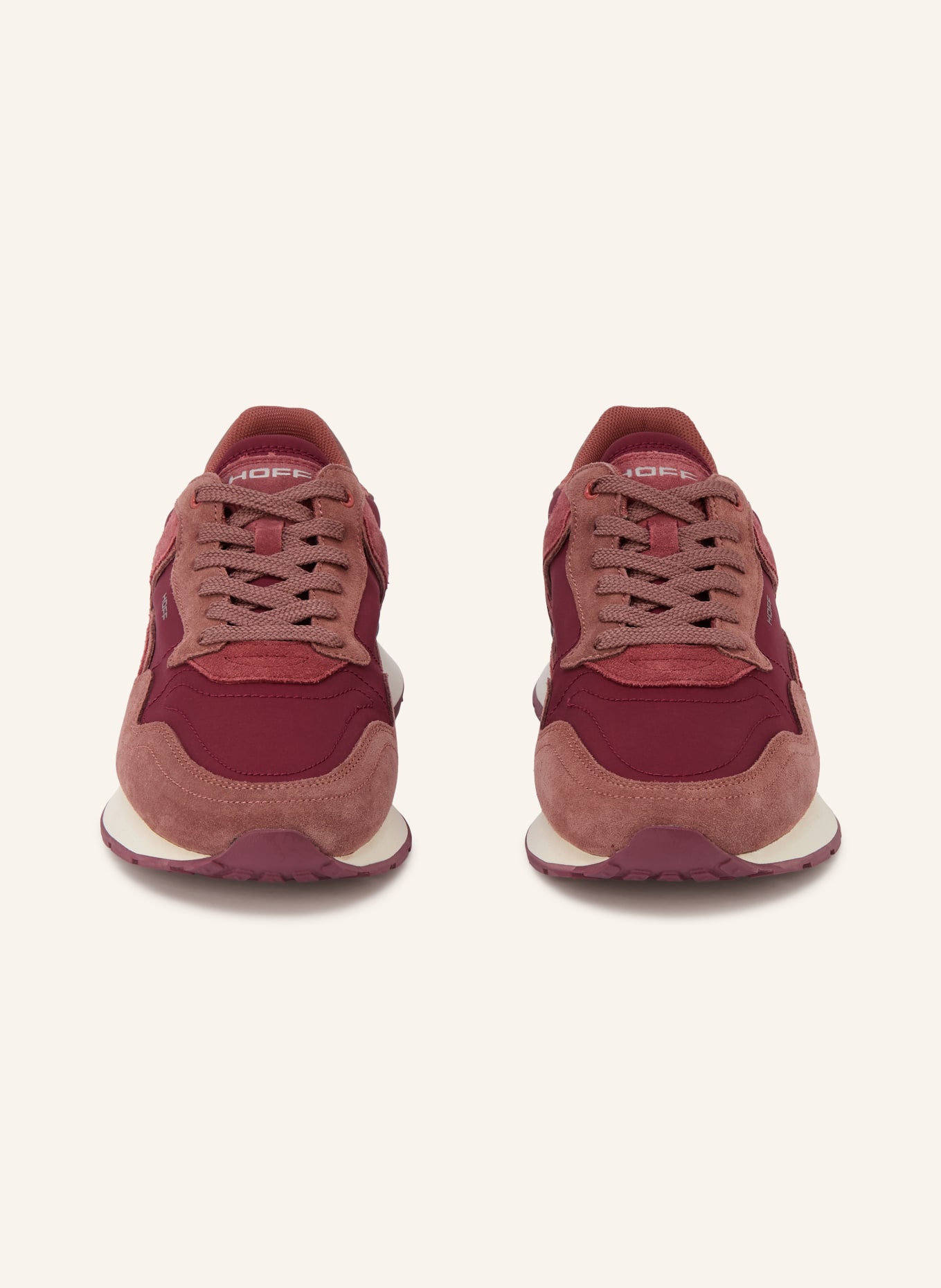 HOFF Sneakersy CITY: TMAVĚ ČERVENÁ