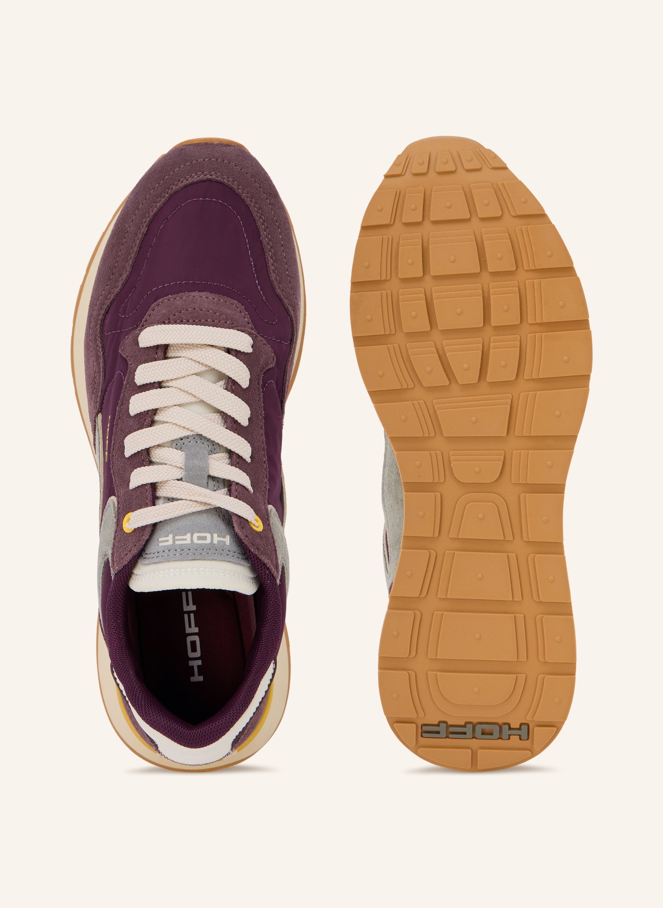 HOFF Sneaker CITY: DARK PURPLE / GRAY / WHITE