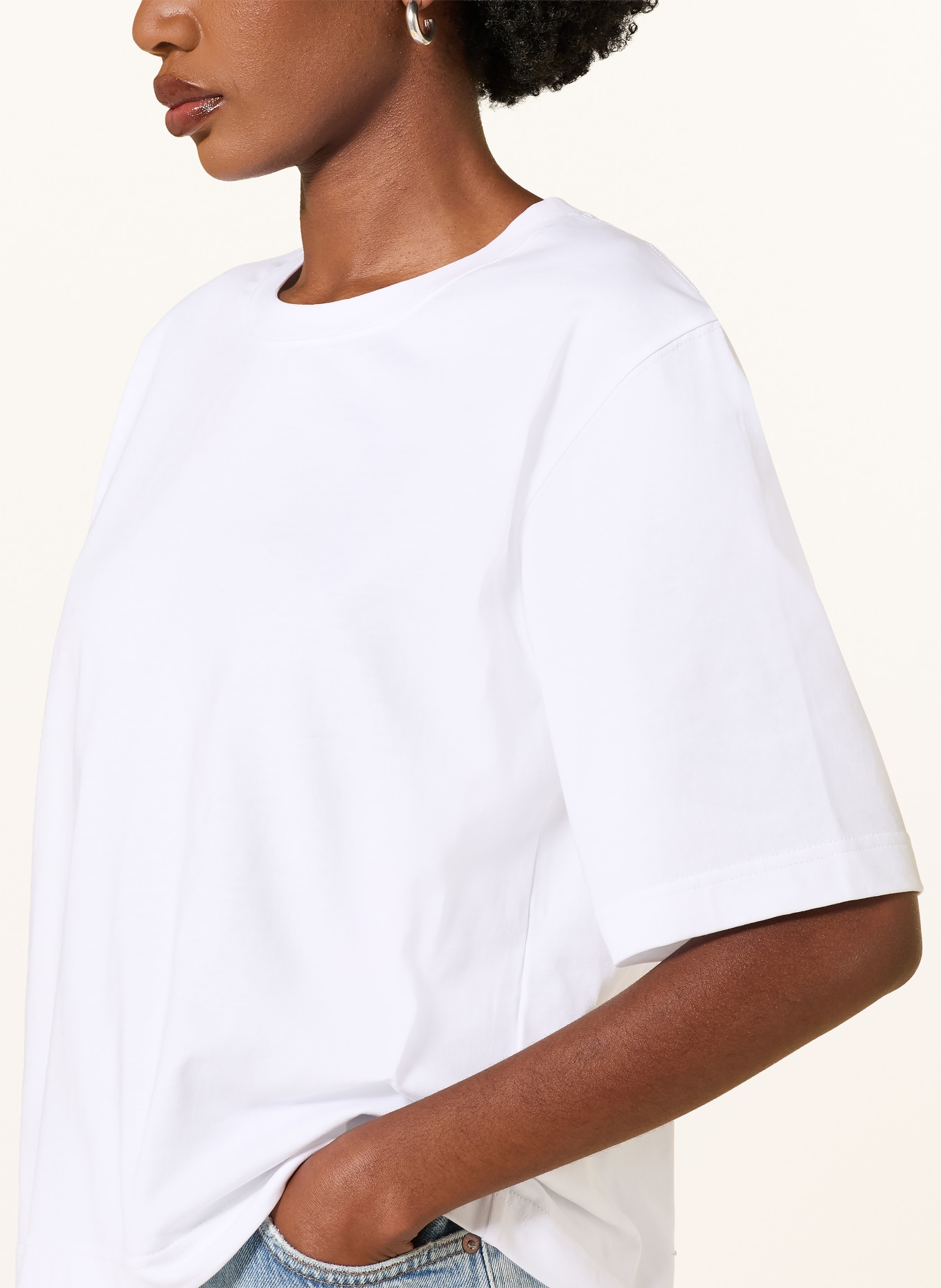 SAMSØE SAMSØE T-Shirt SAABBY: WEISS