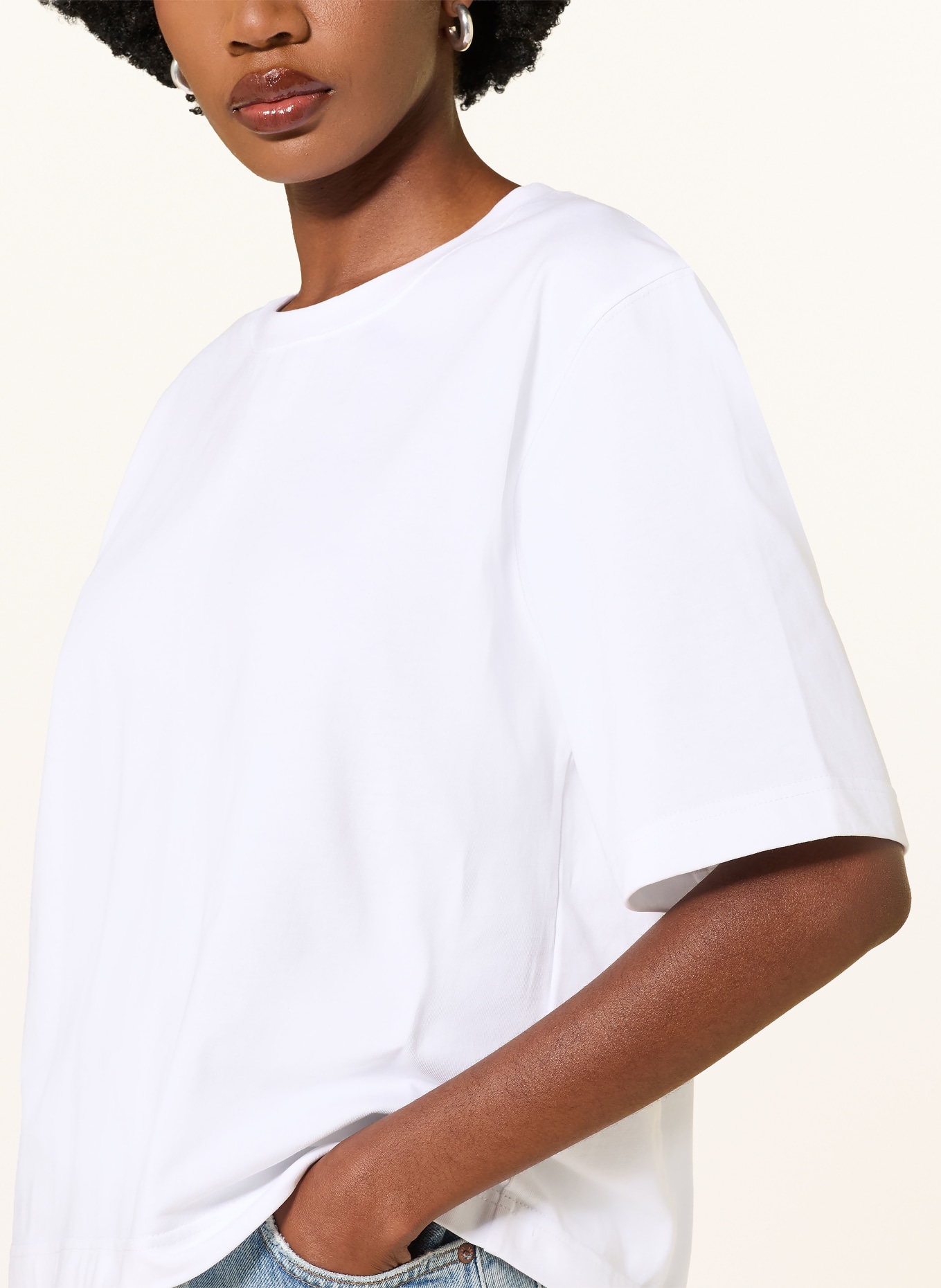 SAMSØE SAMSØE T-Shirt SAABBY: WEISS