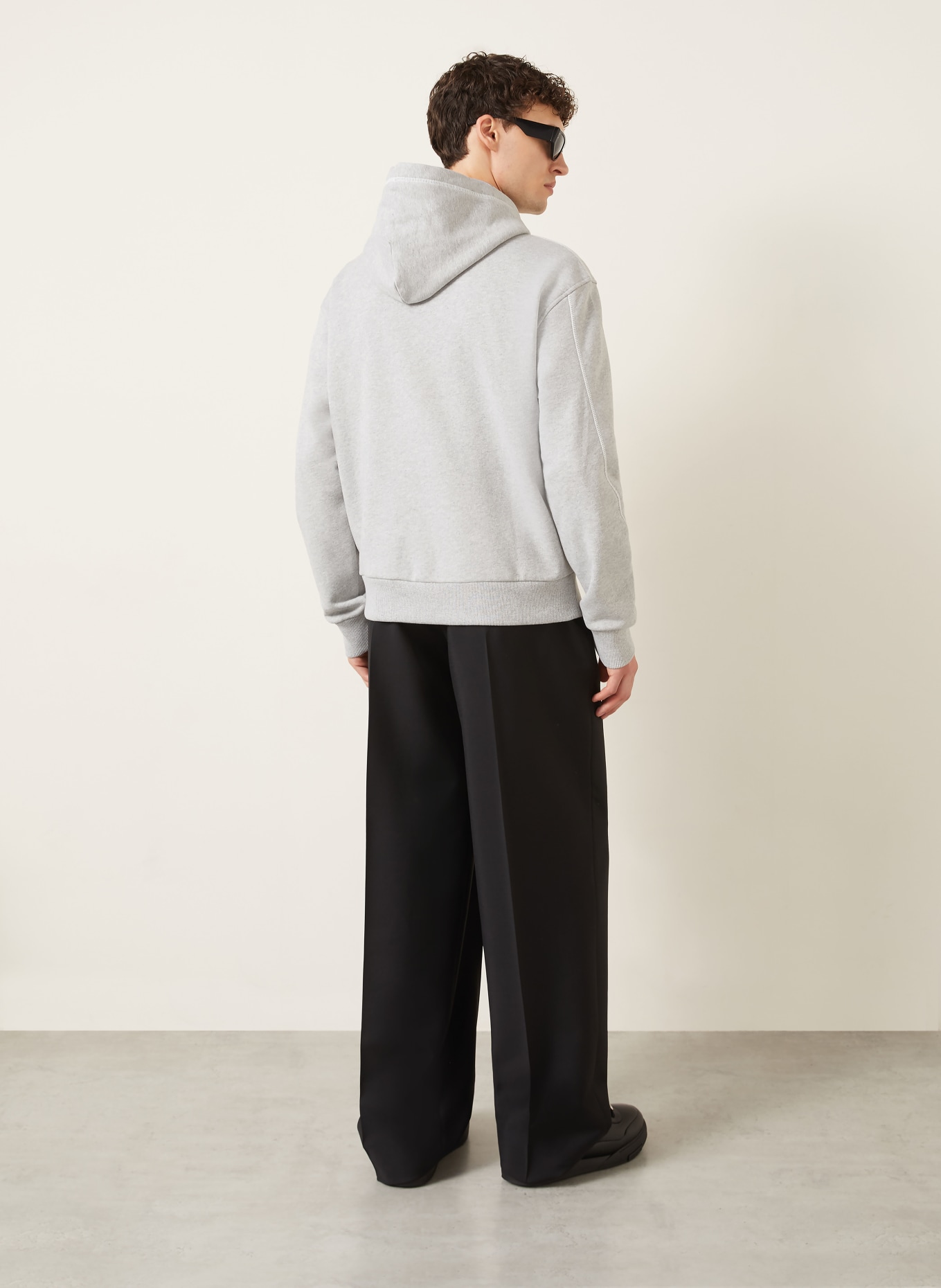 GIVENCHY Bluza z kapturem: JASNOCZARY