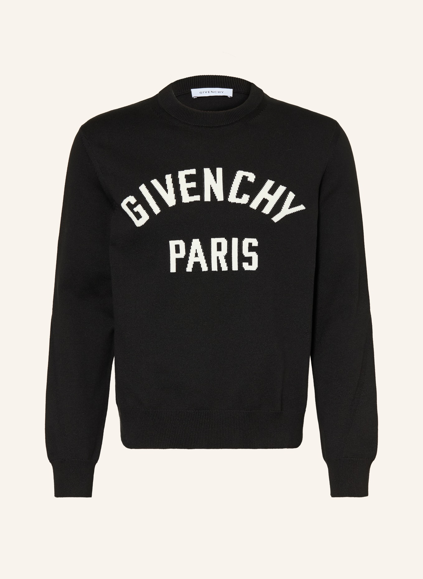 GIVENCHY Sweater: BLACK / WHITE