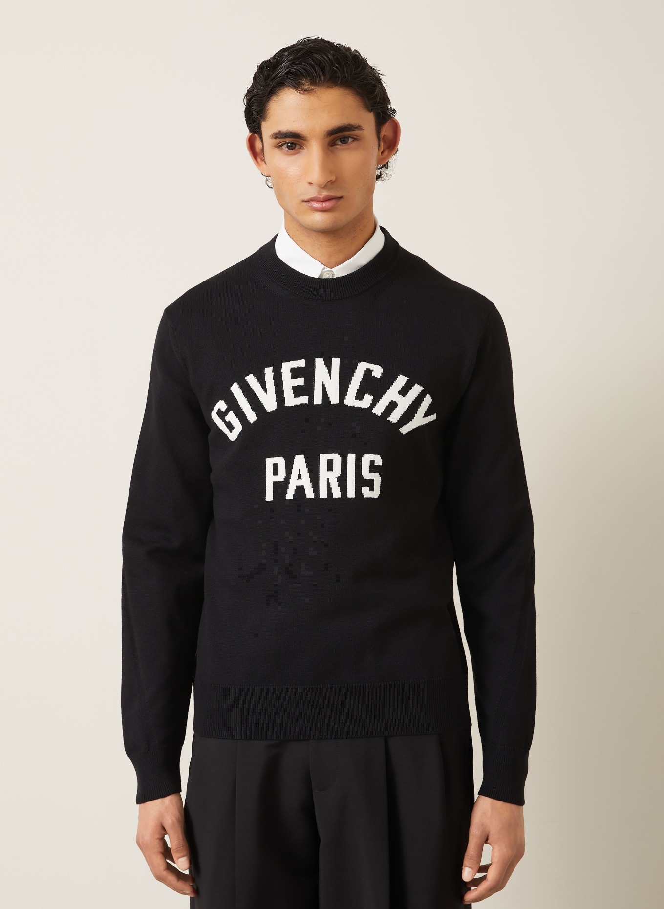 GIVENCHY Sweater: BLACK / WHITE