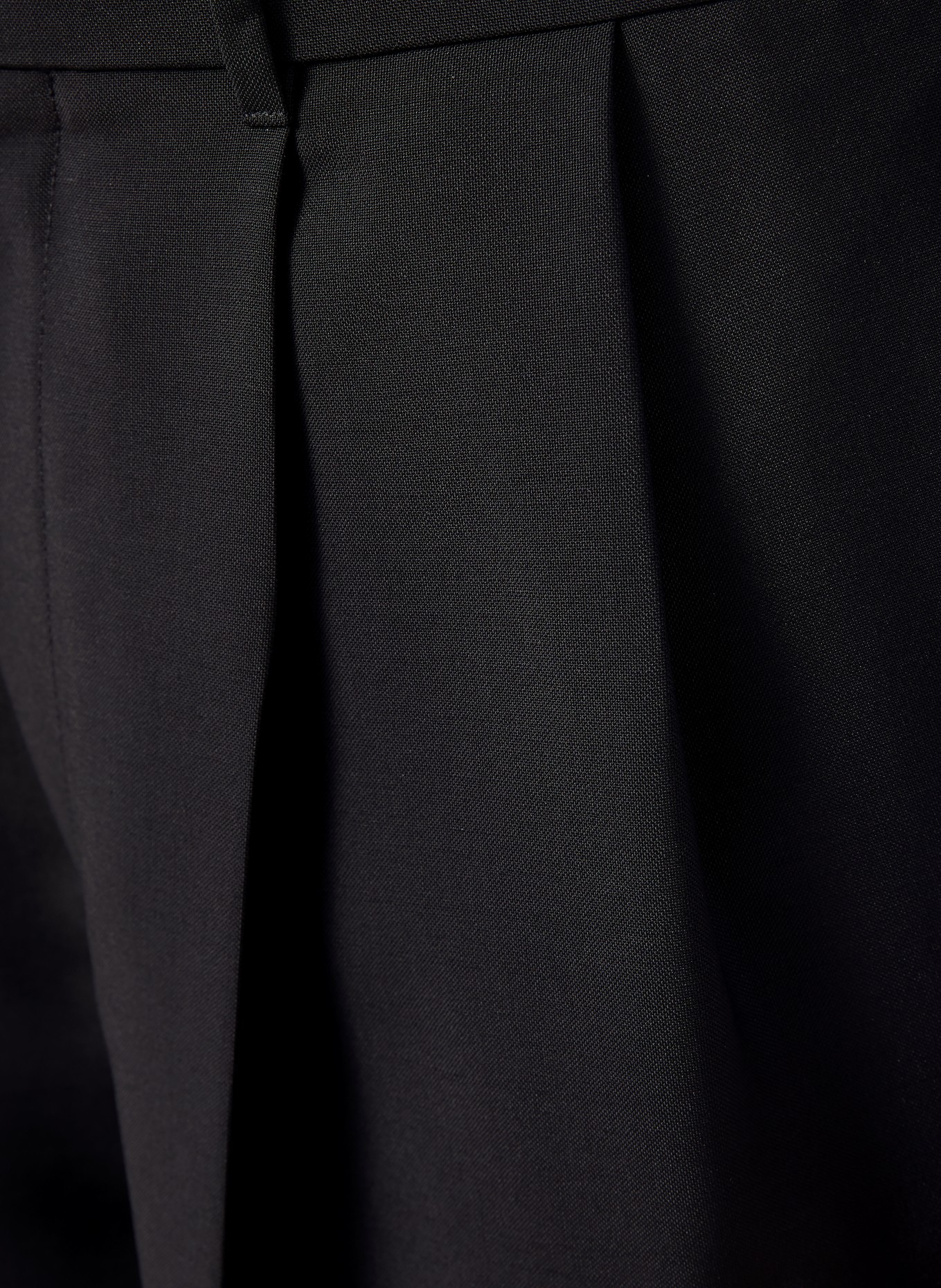 GIVENCHY Spodnie do garnituru o regularnym kroju: CZARNY