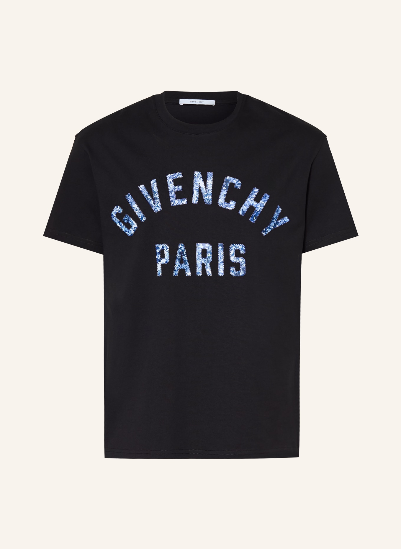 GIVENCHY T-shirt: BLACK / BLUE / WHITE