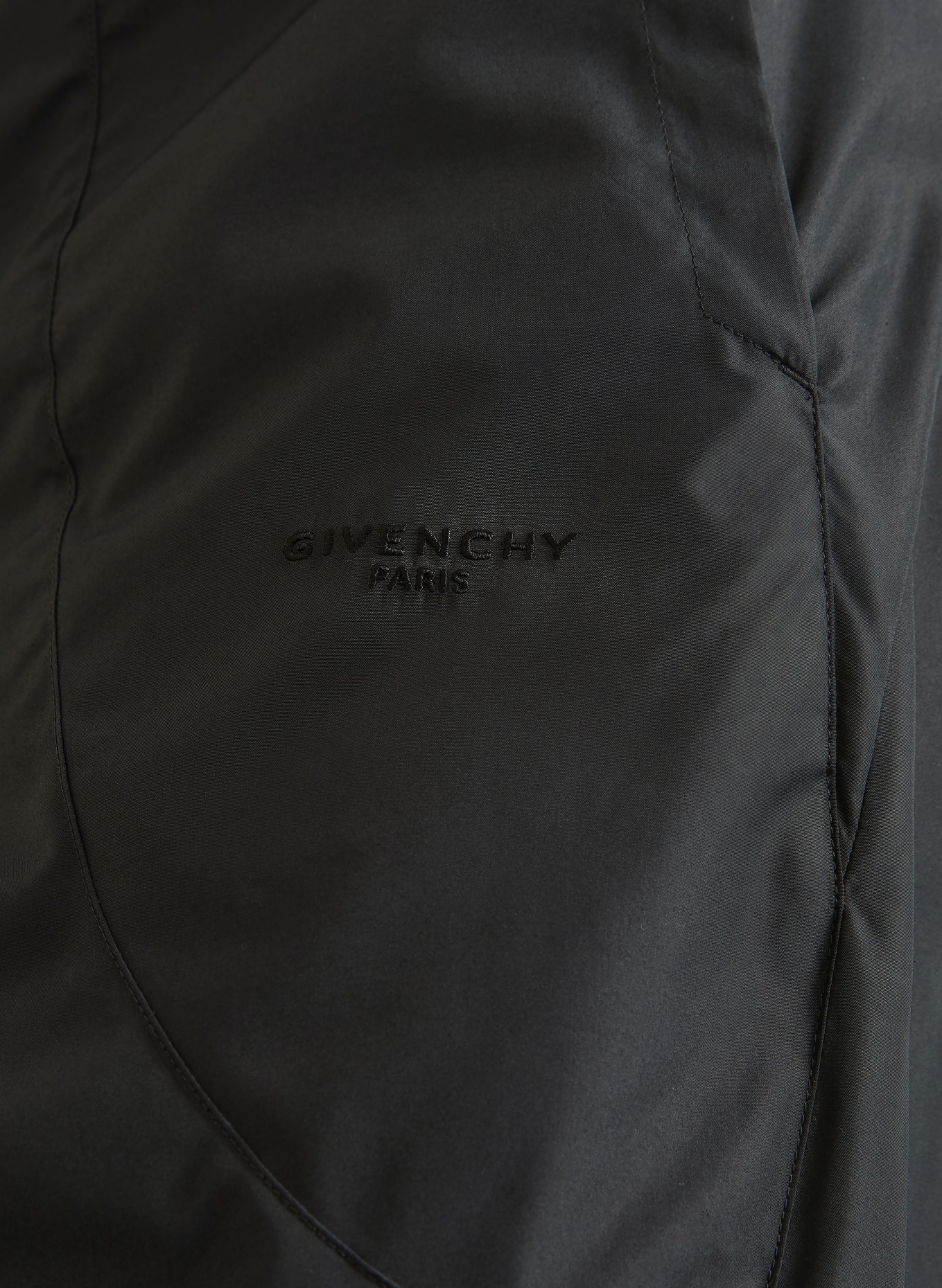 GIVENCHY Pantalon de style jogging coupe décontractée: NOIR