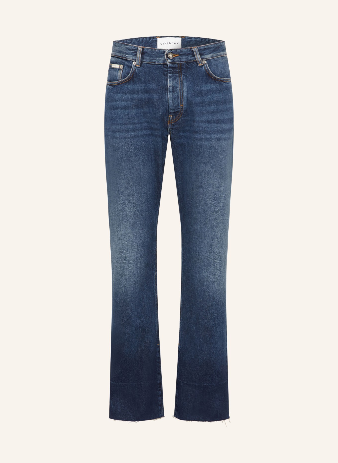 GIVENCHY Regular-fit Jeans: 053 GREY BLUE