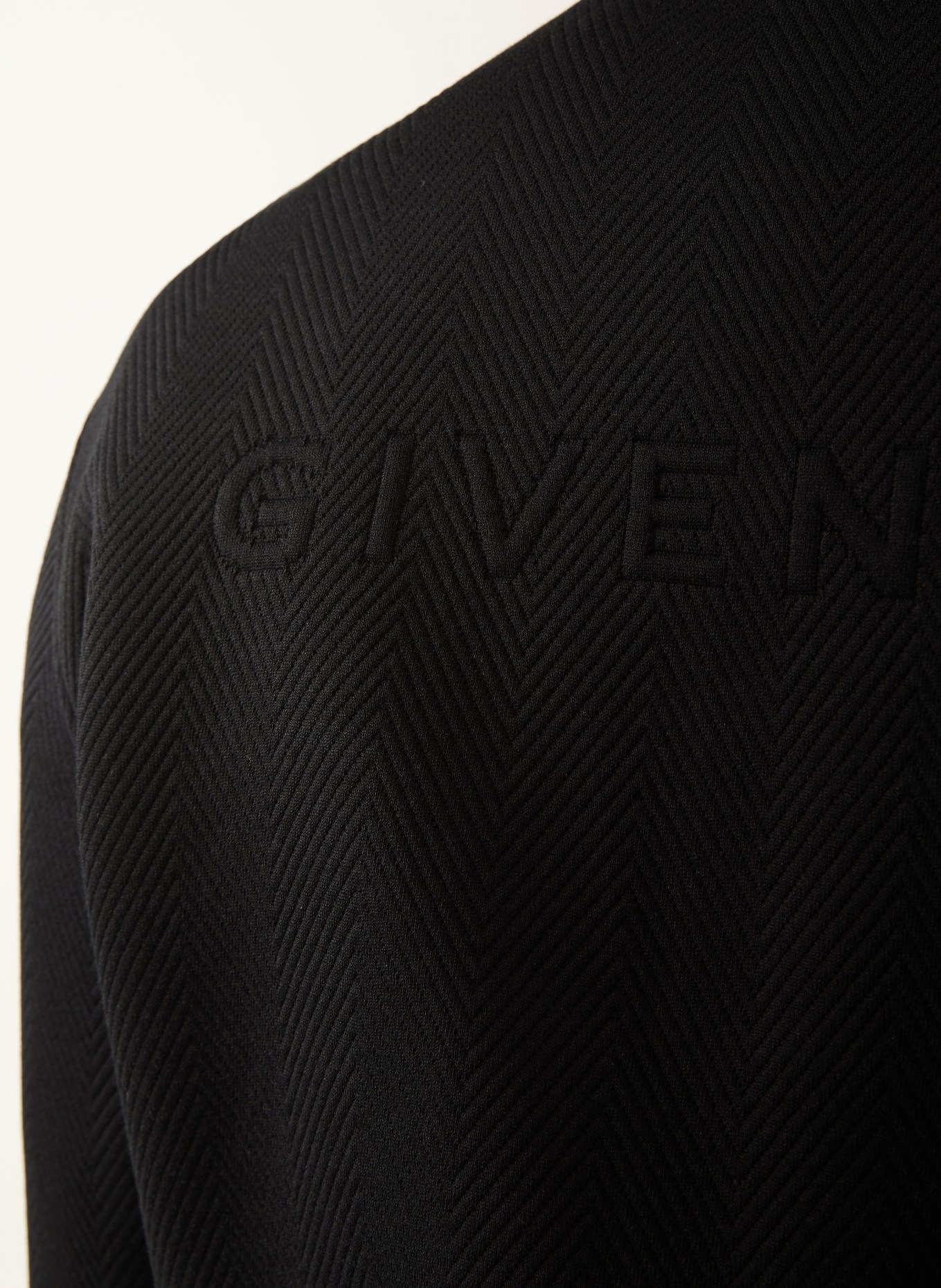 GIVENCHY Zip-up sweatshirt: BLACK