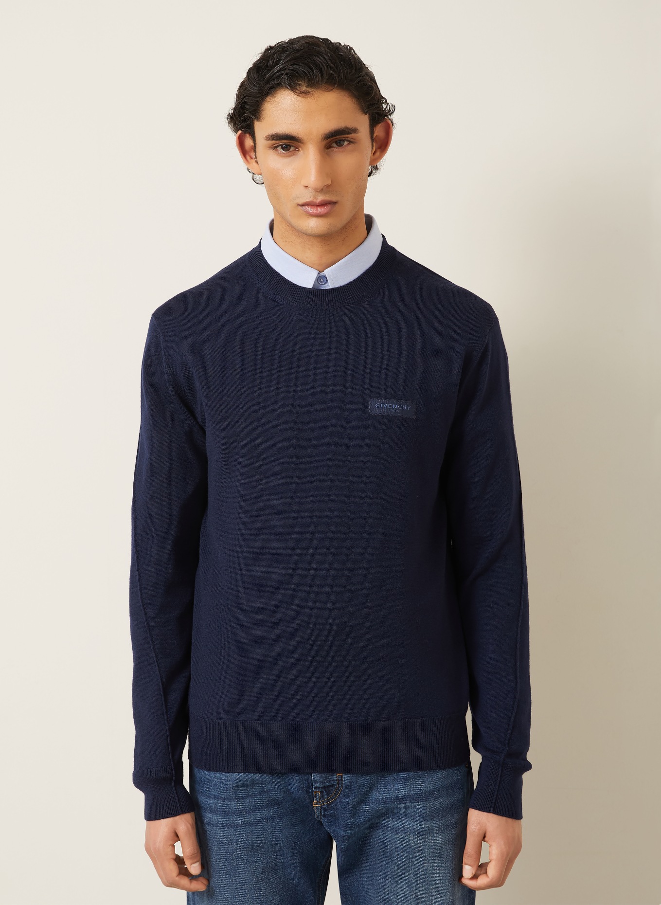 GIVENCHY Sweater: DARK BLUE