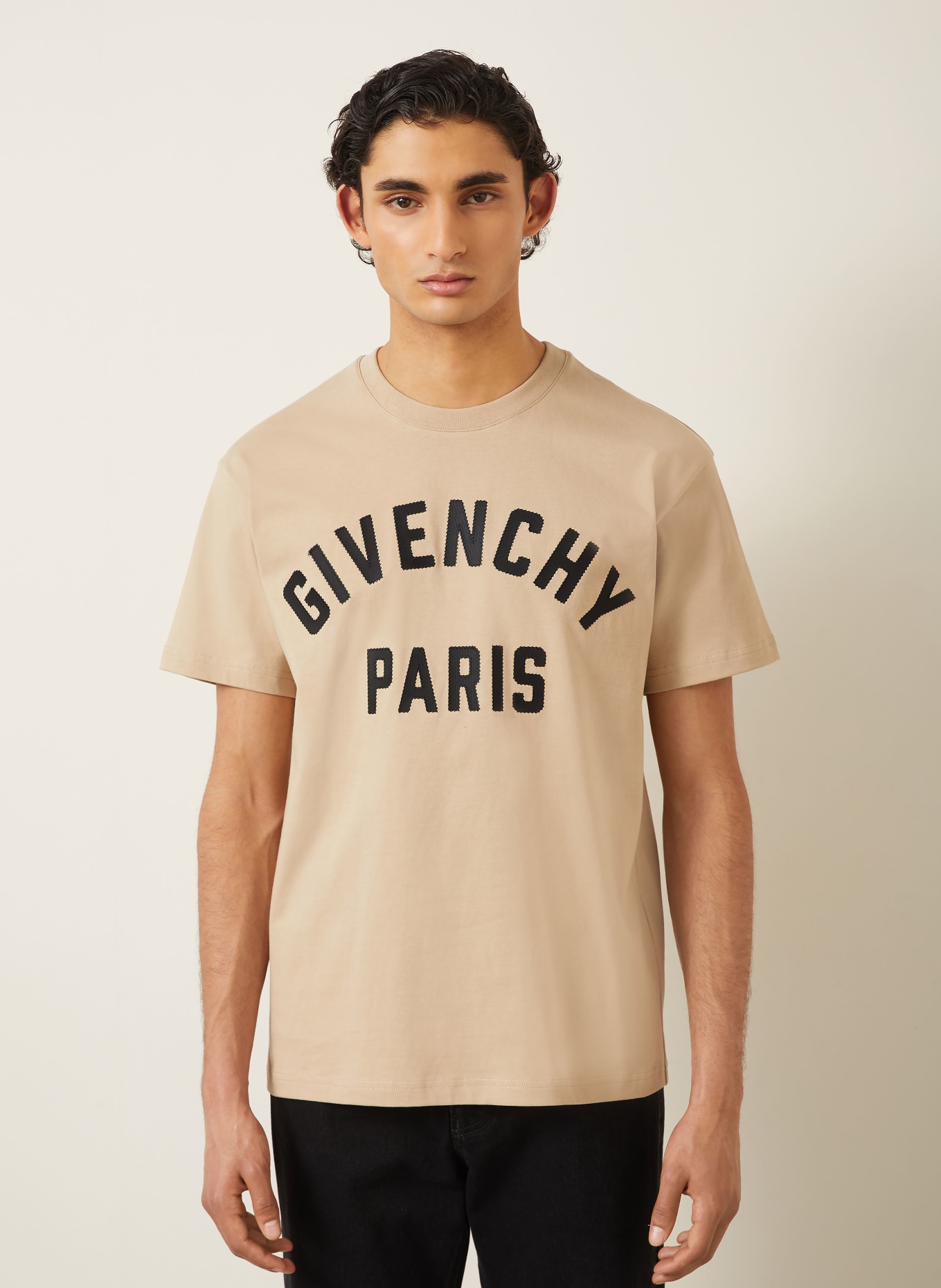 GIVENCHY T-shirt: CAMEL / BLACK
