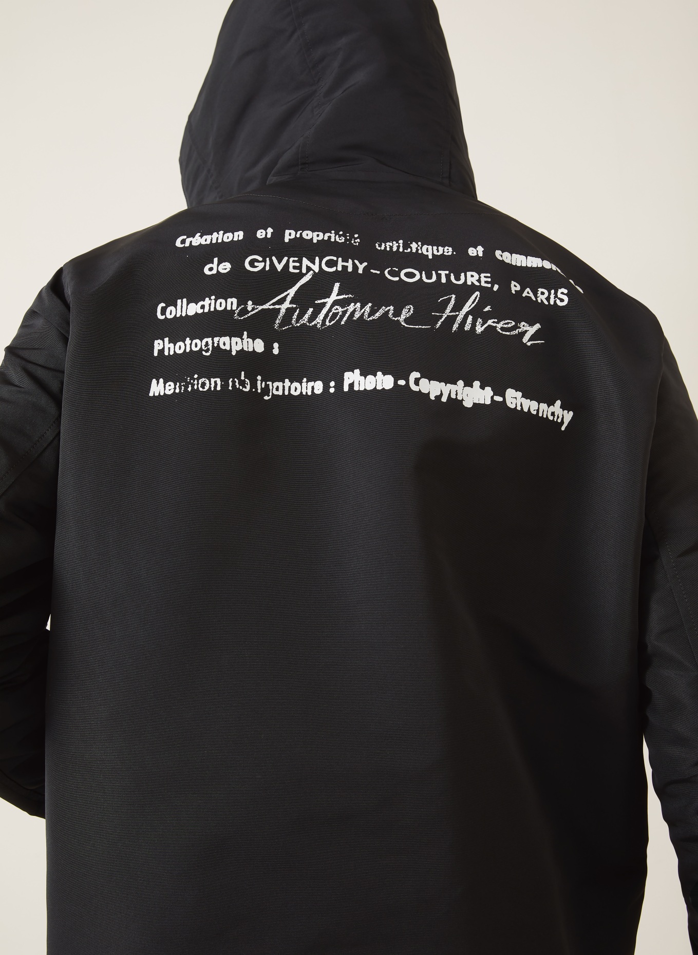 GIVENCHY Kurtka: CZARNY / BIAŁY