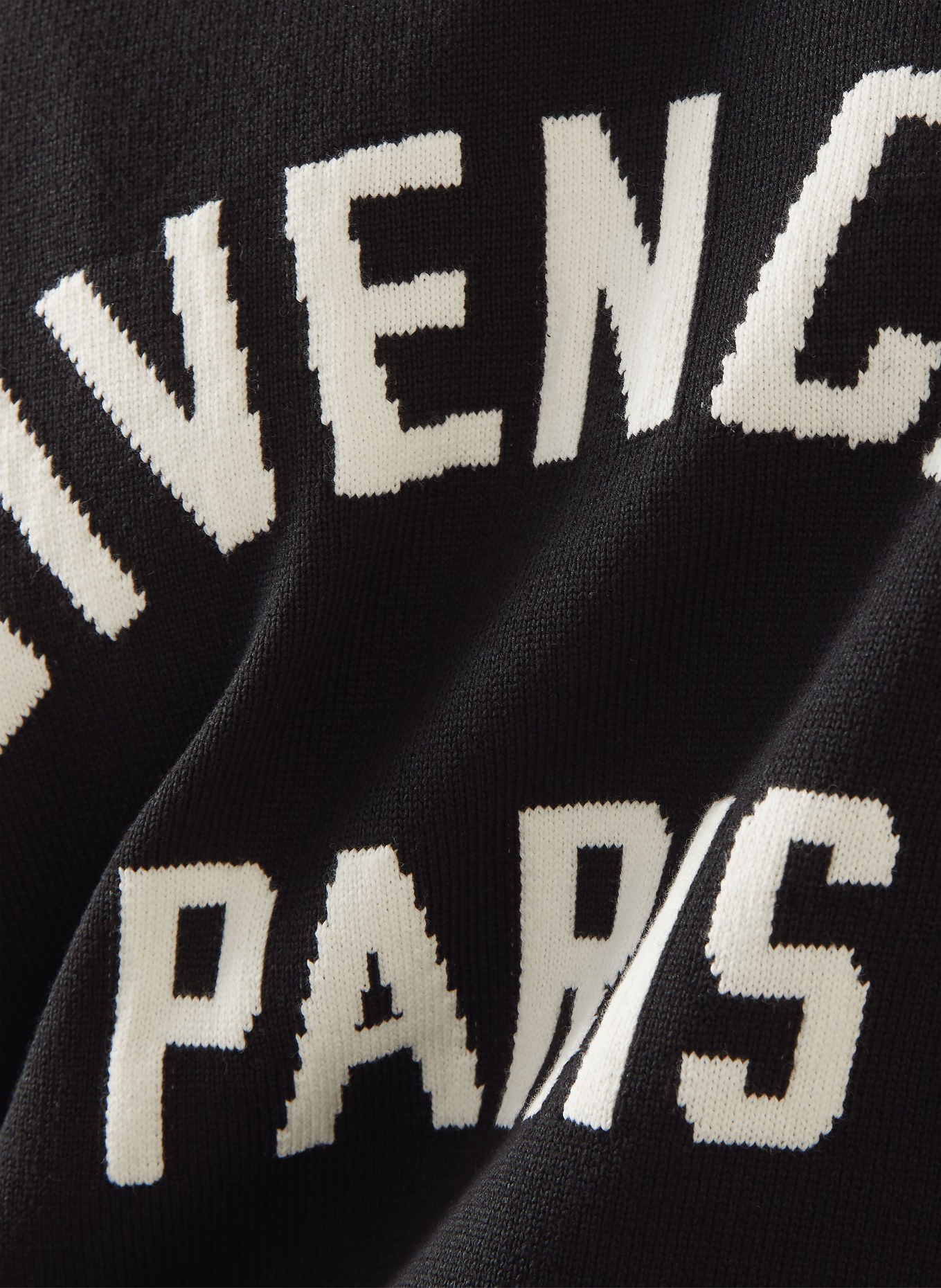 GIVENCHY Cardigan: BLACK / WHITE