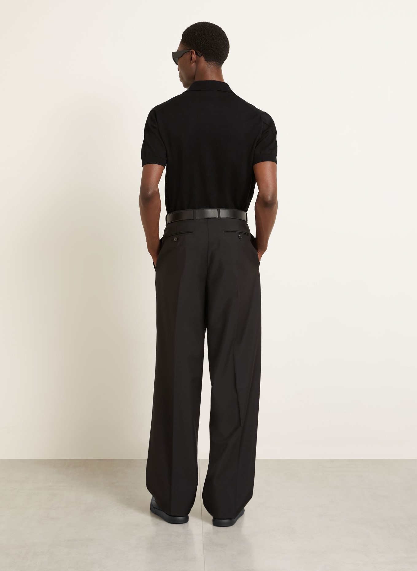 GIVENCHY Koszulka polo z jerseyu: CZARNY