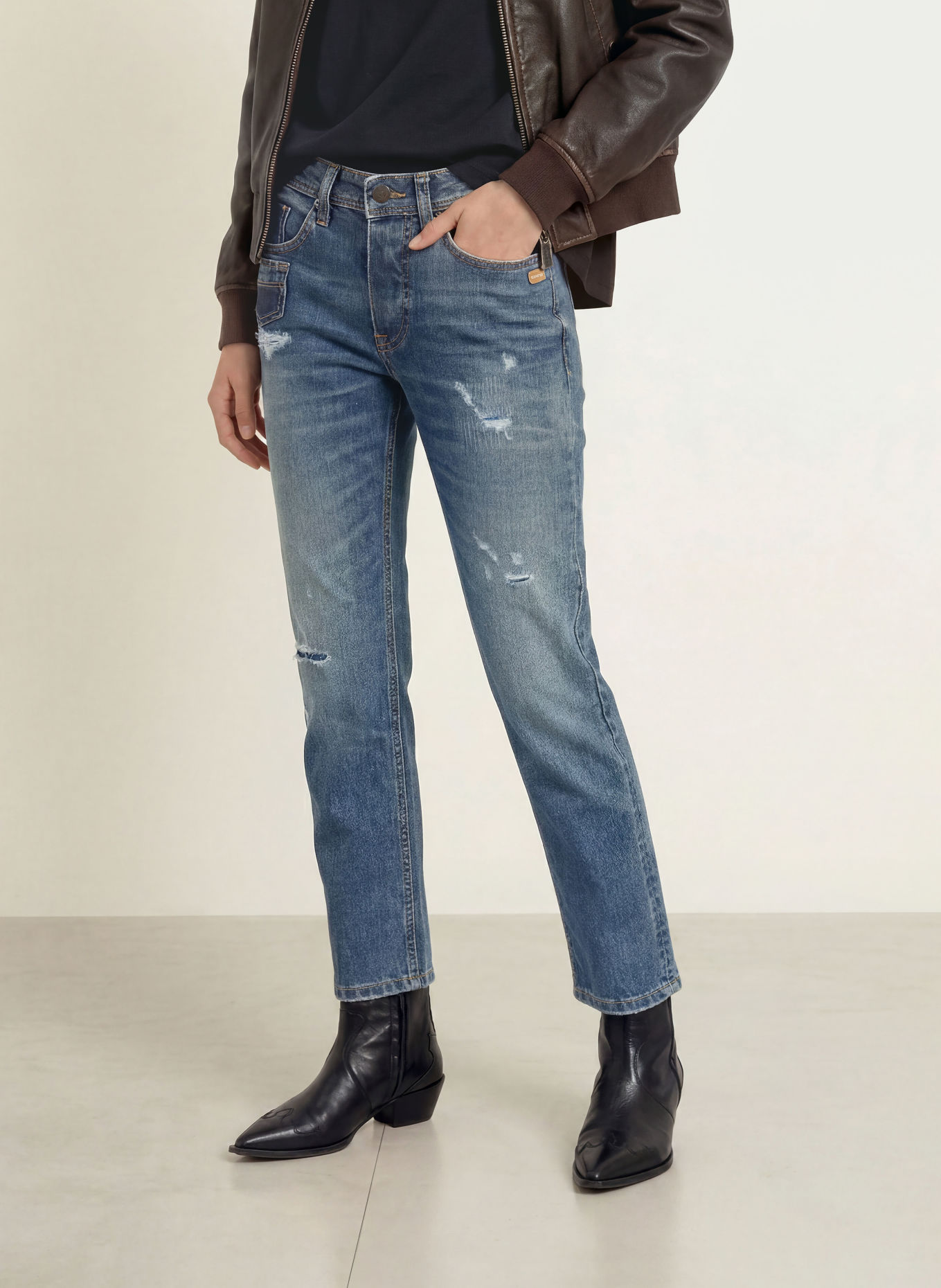 GANG Boyfriend jeans 94NICA: 7812 cool destroyed